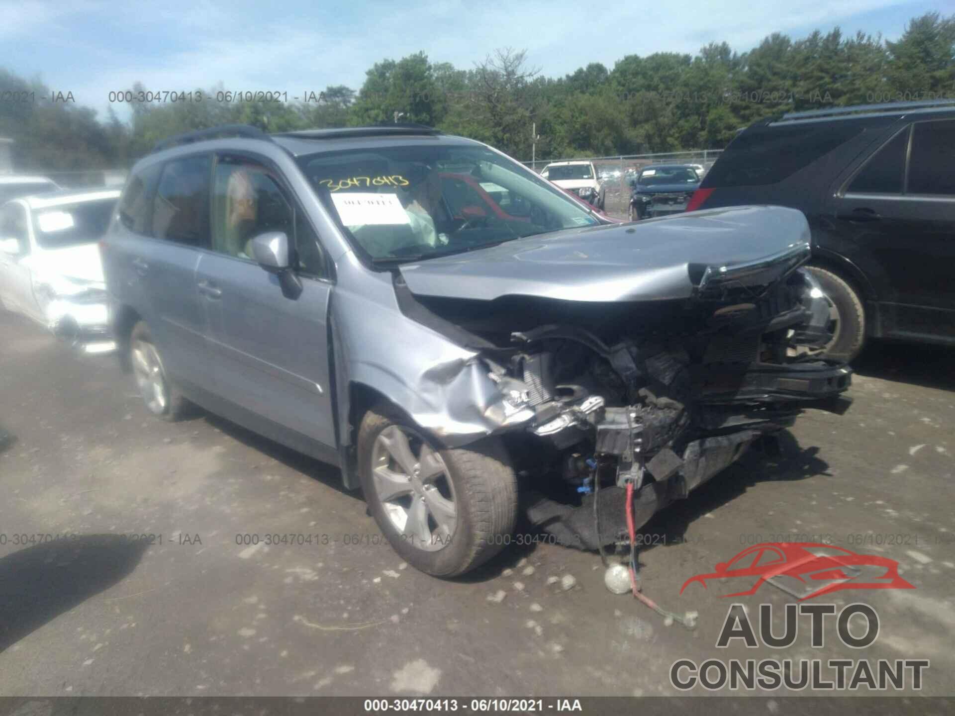 SUBARU FORESTER 2016 - JF2SJAKC1GH495289