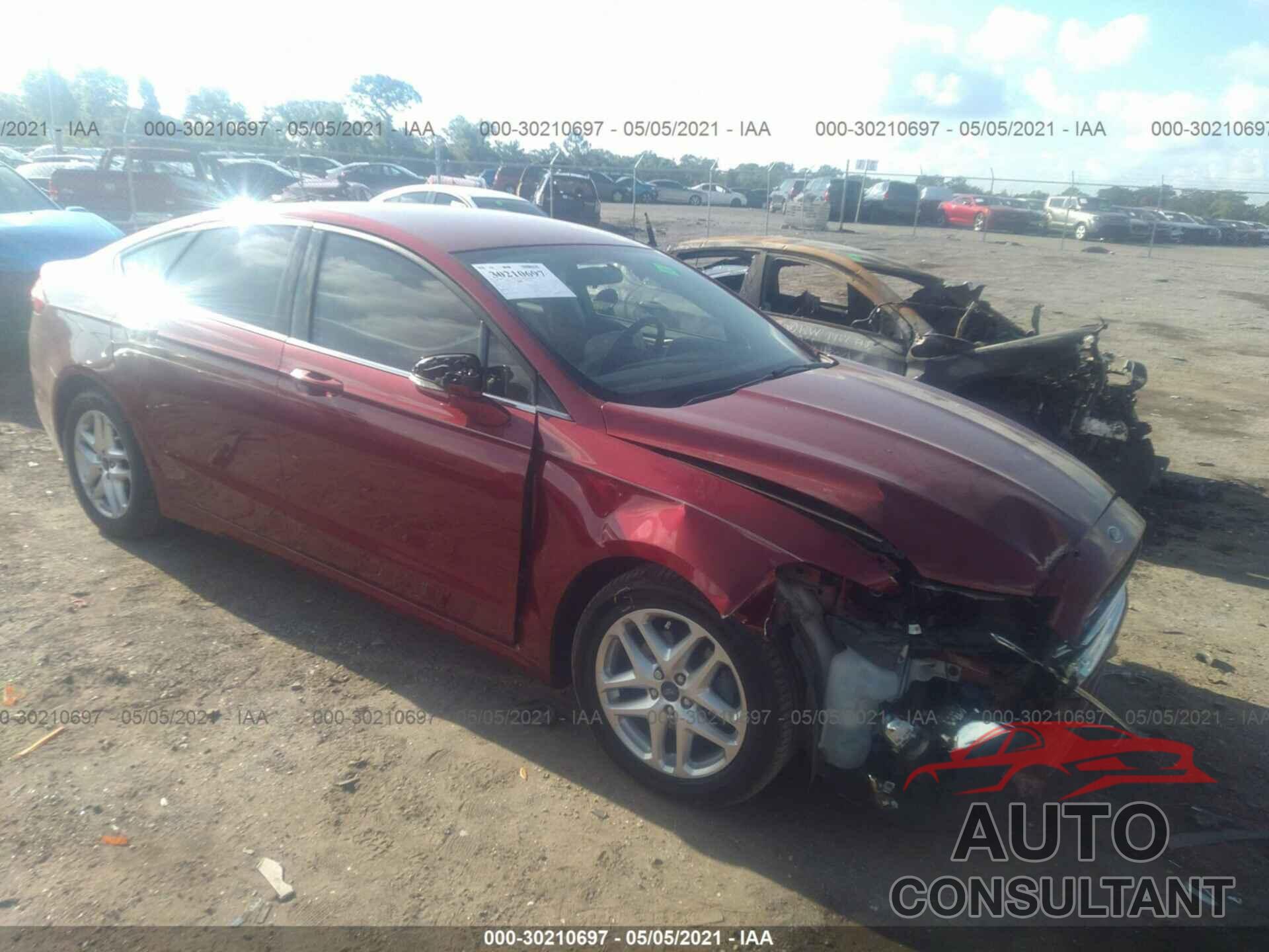 FORD FUSION 2016 - 1FA6P0H72G5128489