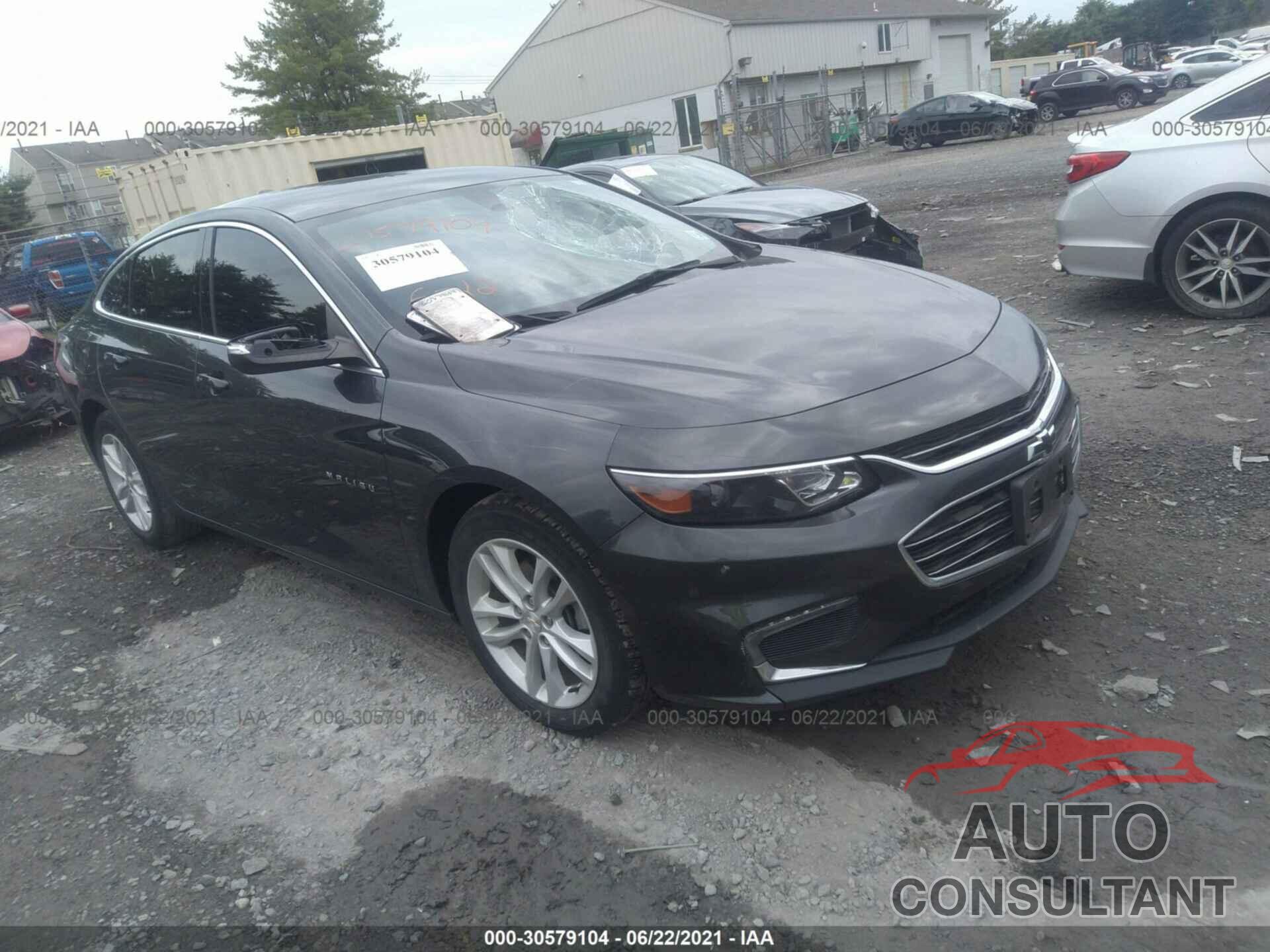 CHEVROLET MALIBU 2017 - 1G1ZE5ST2HF281975