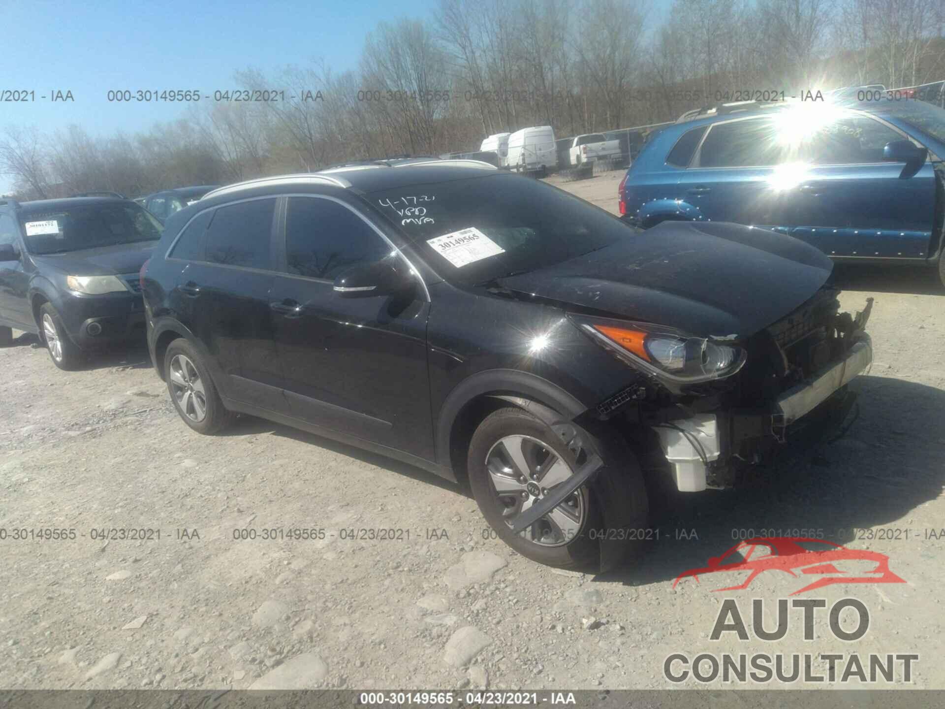 KIA NIRO 2017 - KNDCC3LC8H5041339