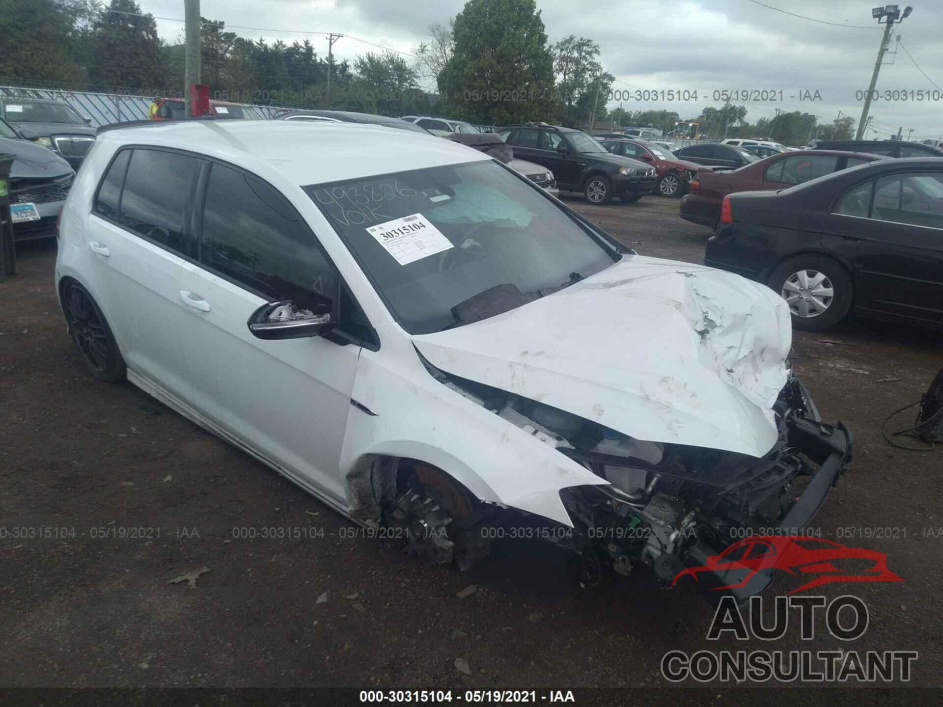 VOLKSWAGEN GOLF R 2016 - WVWUF7AU6GW257603