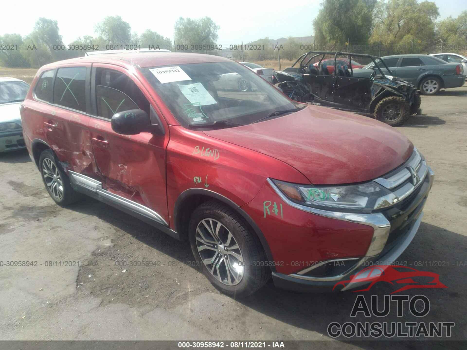 MITSUBISHI OUTLANDER 2016 - JA4AD2A3XGZ065032