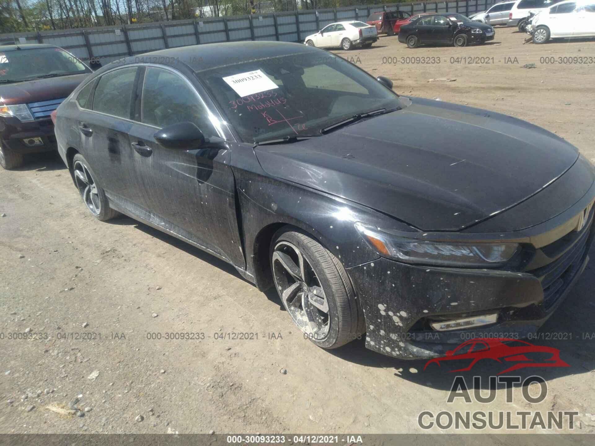 HONDA ACCORD SEDAN 2018 - 1HGCV1F35JA038648