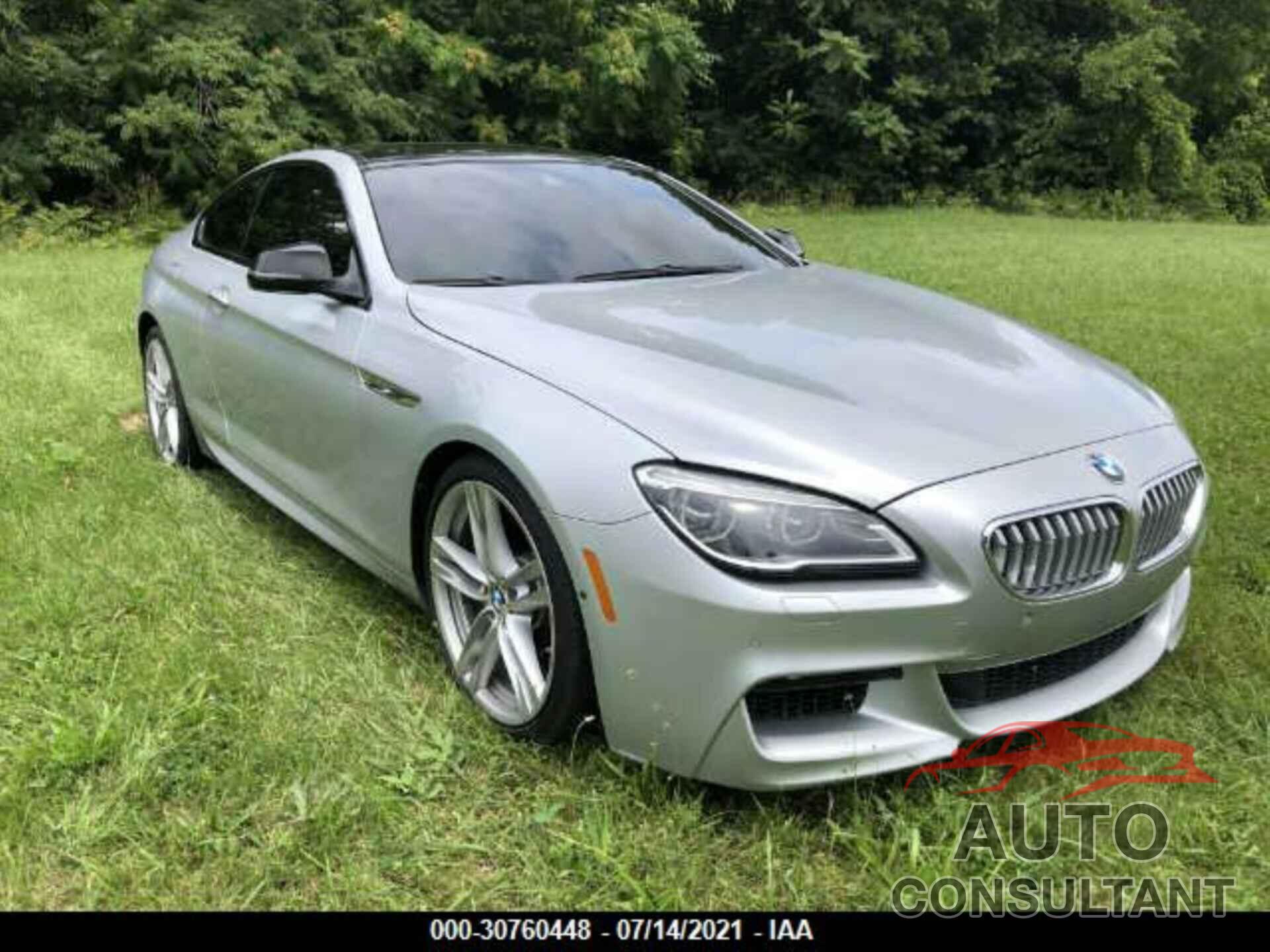 BMW 6 SERIES 2017 - WBA6H5C59HGJ88248