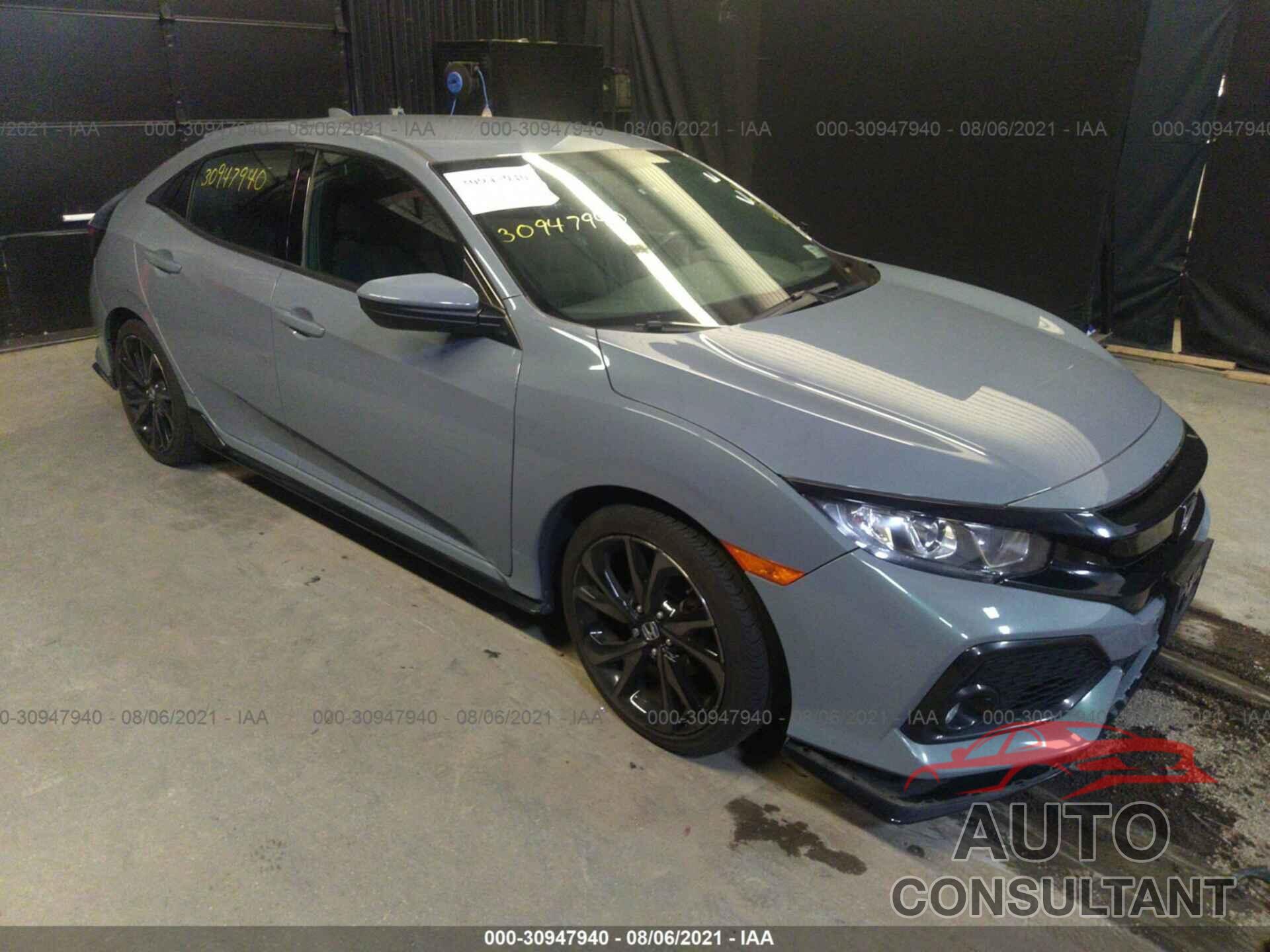 HONDA CIVIC HATCHBACK 2018 - SHHFK7H49JU416618