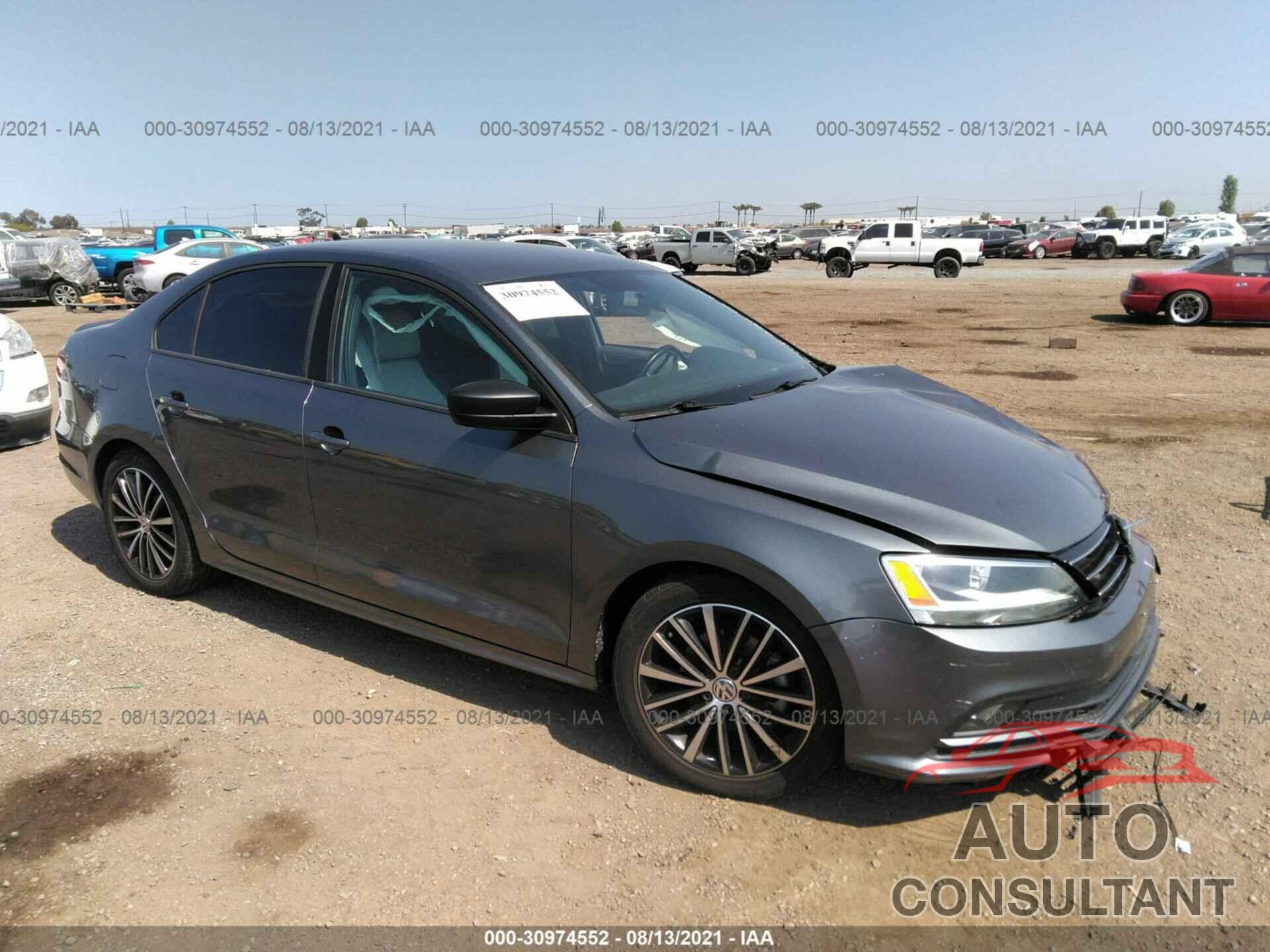 VOLKSWAGEN JETTA SEDAN 2016 - 3VWD17AJ5GM365521