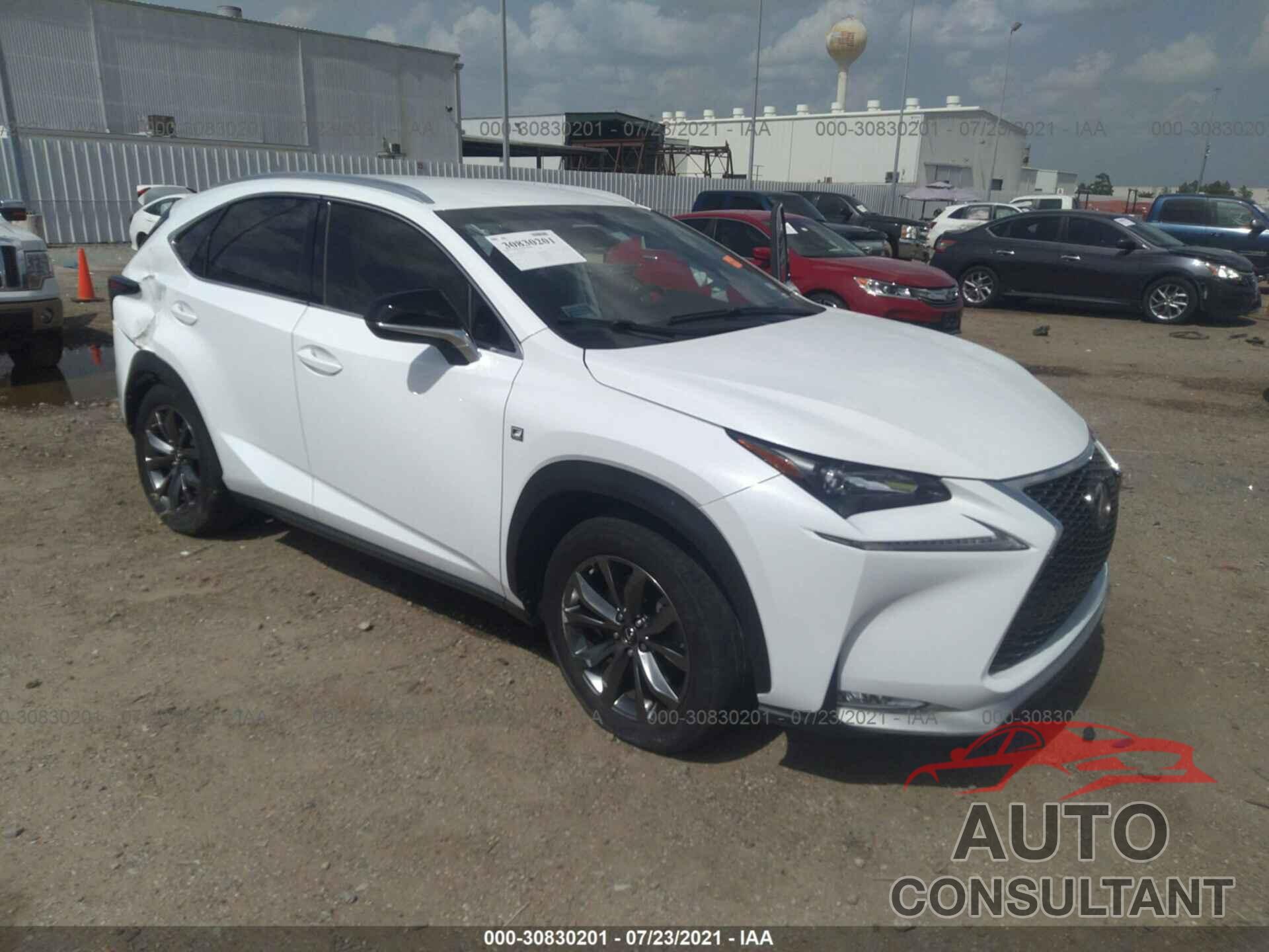 LEXUS NX 2017 - JTJYARBZ6H2084497