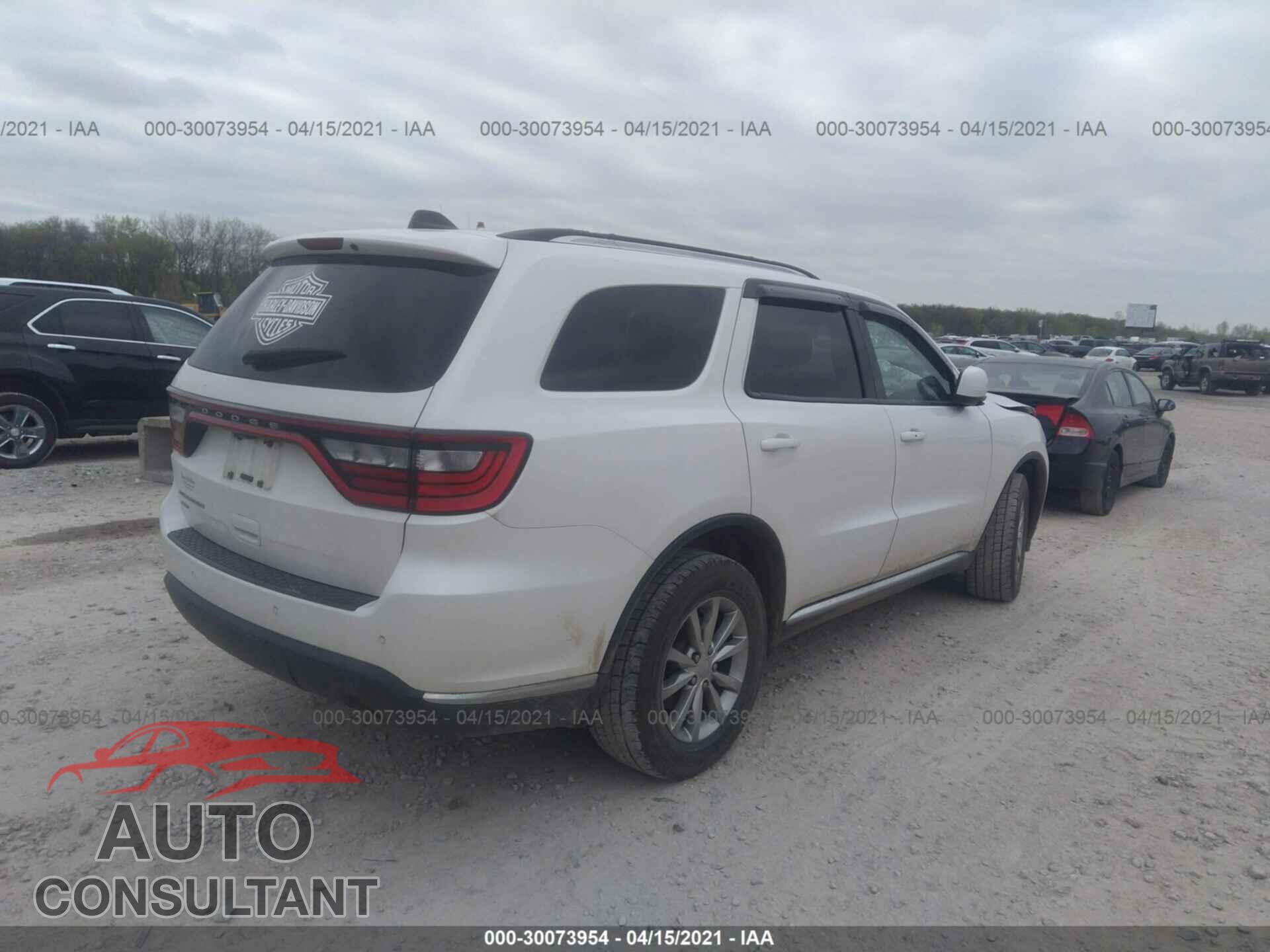 DODGE DURANGO 2017 - 1C4RDJAG8HC678924