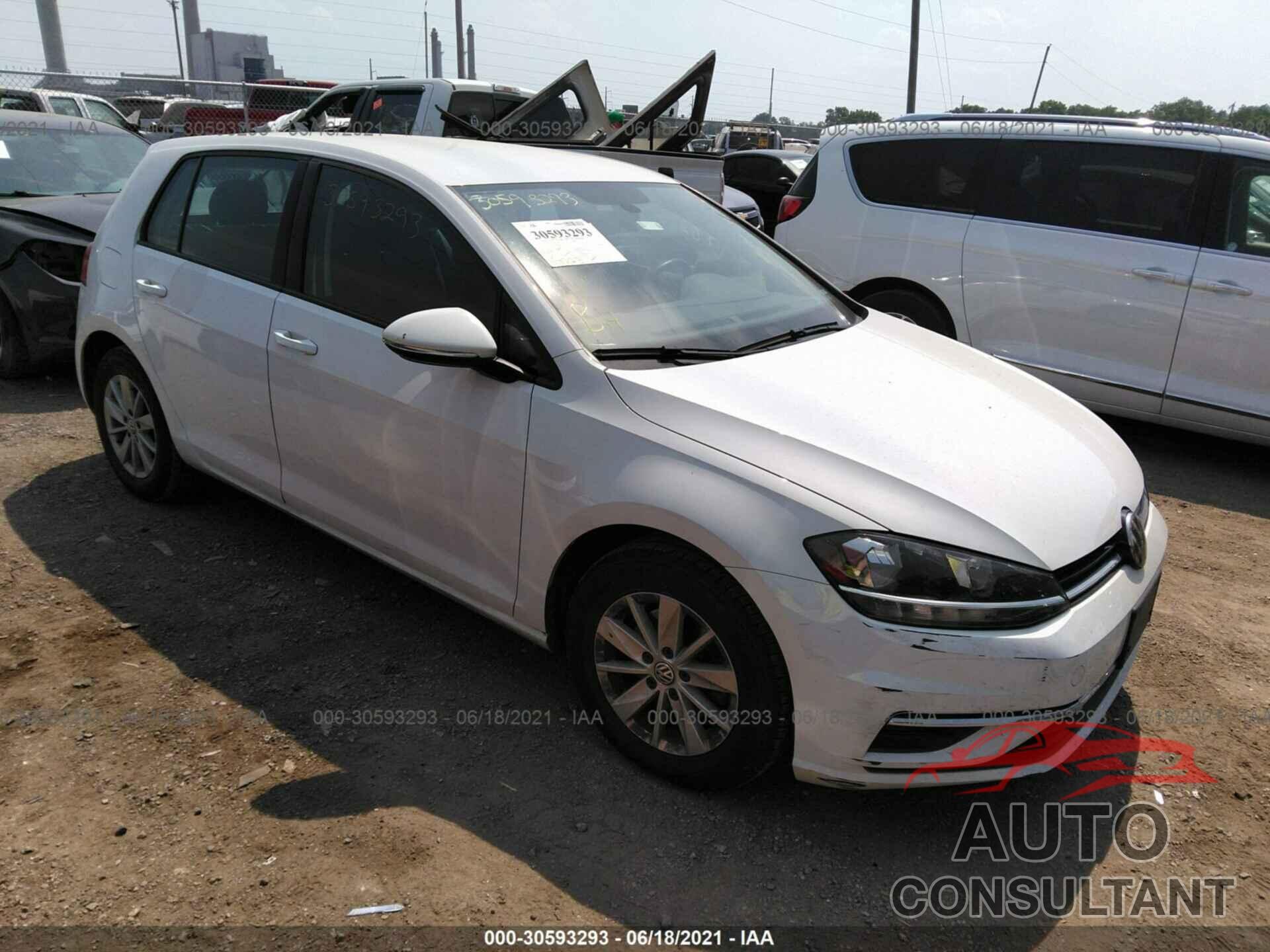 VOLKSWAGEN GOLF 2019 - 3VWG57AU6KM019868