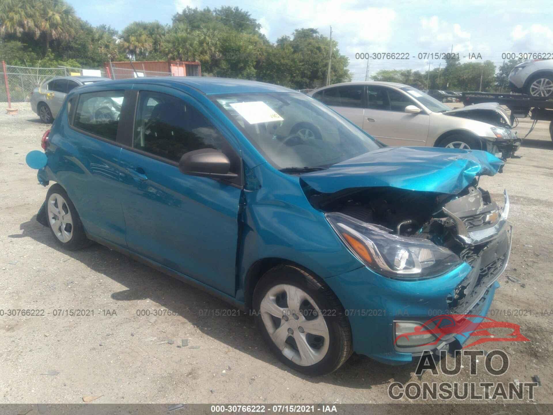 CHEVROLET SPARK 2019 - KL8CB6SAXKC743811