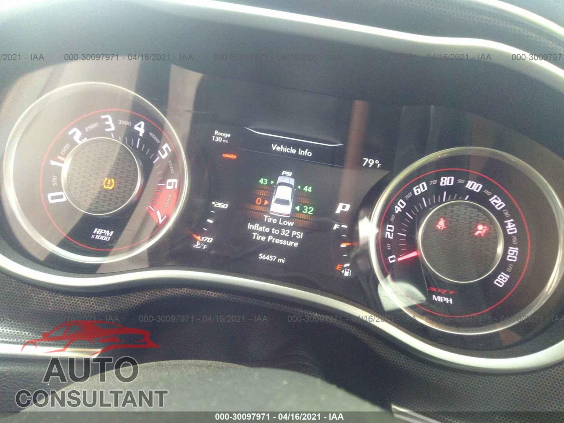 DODGE CHALLENGER 2016 - 2C3CDZDJ7GH137679