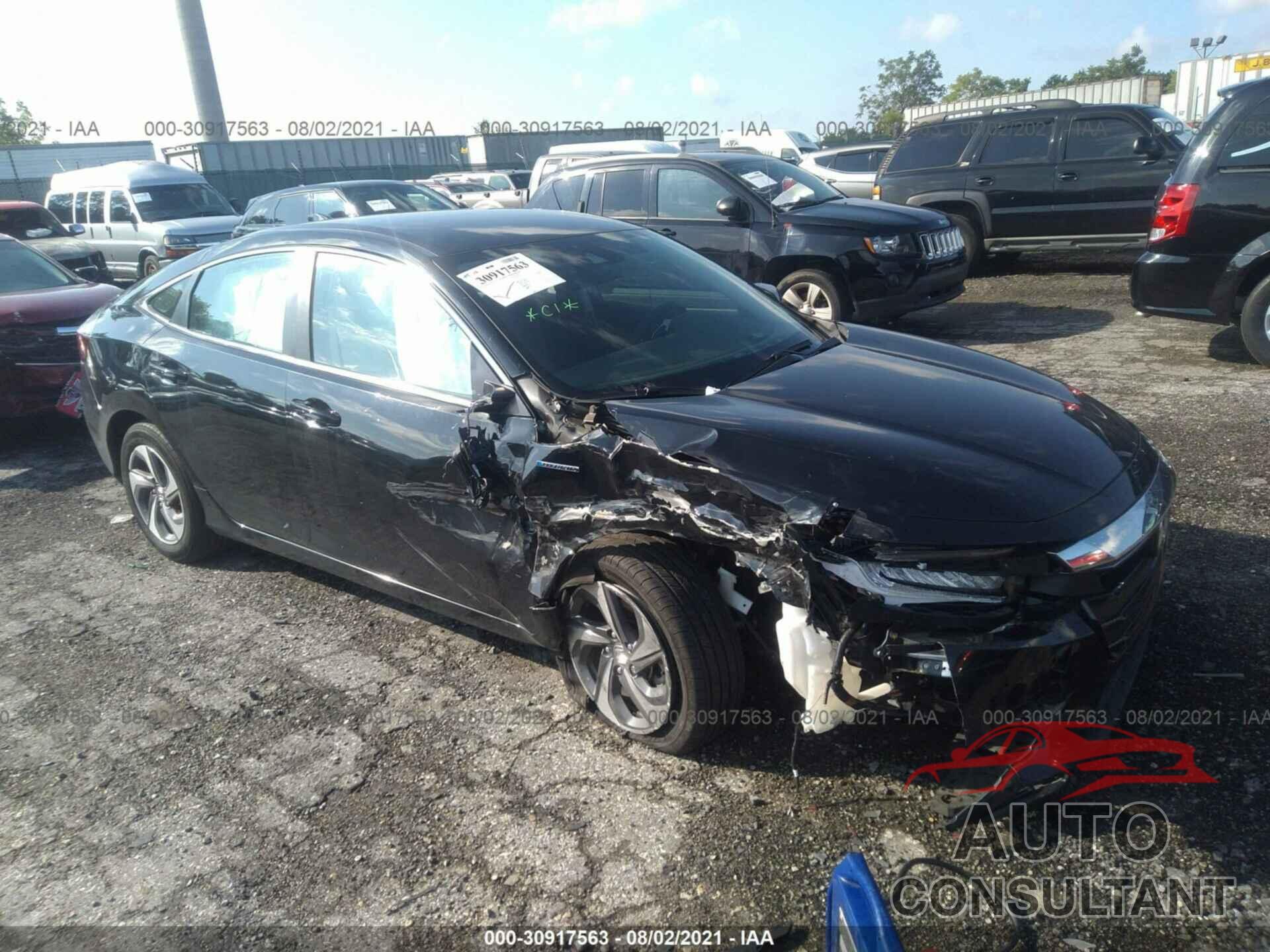 HONDA INSIGHT 2019 - 19XZE4F50KE009147