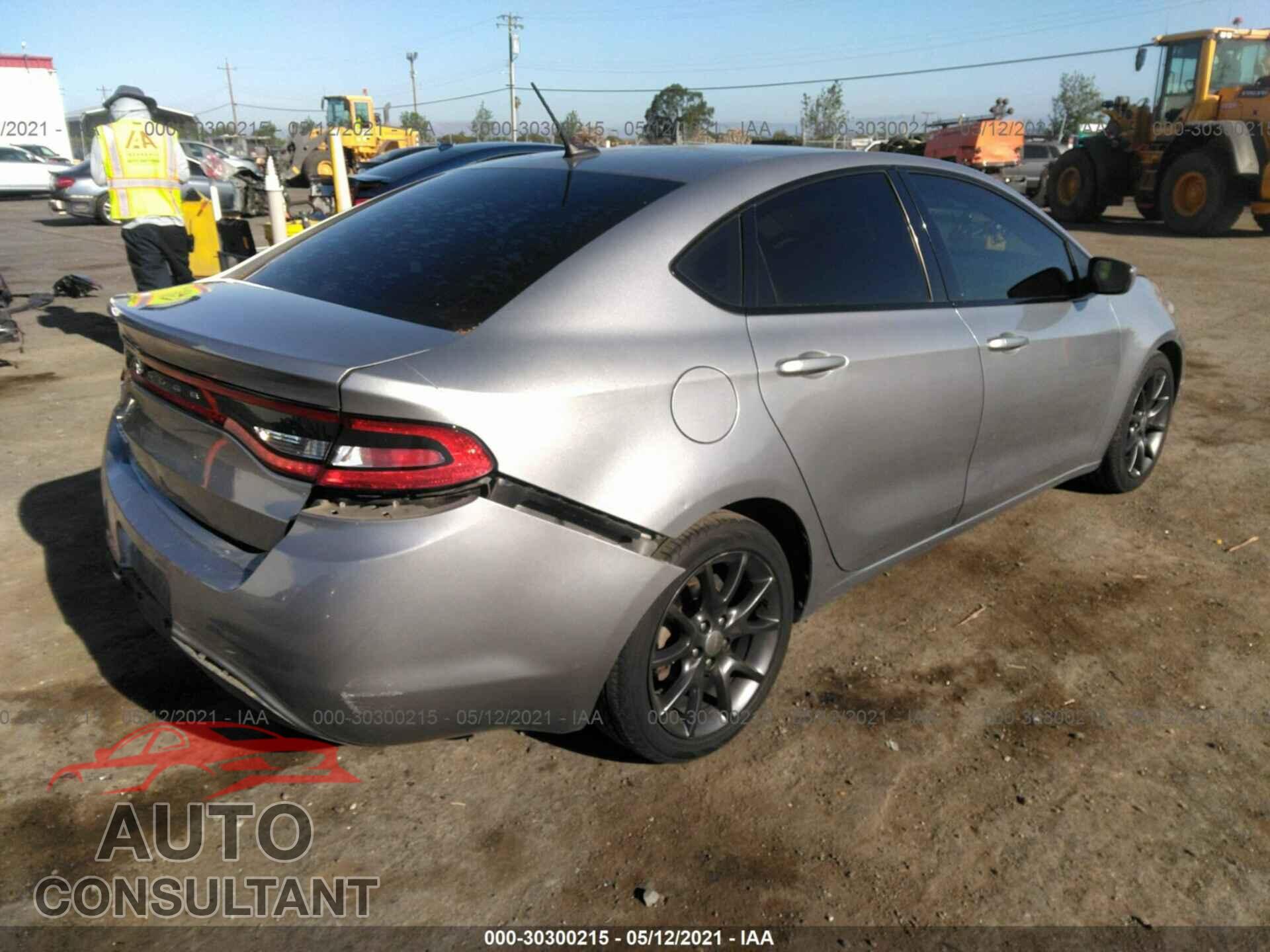 DODGE DART 2016 - 1C3CDFAA6GD519492