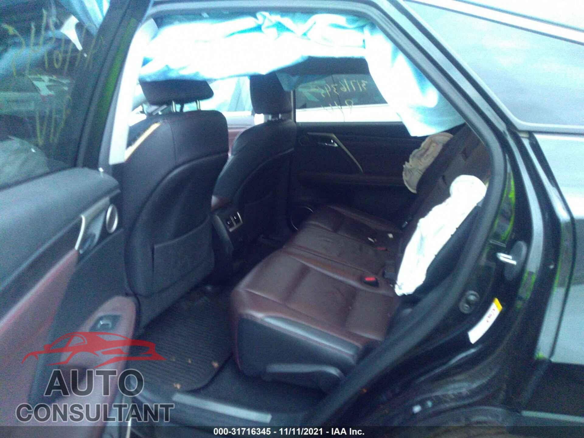 LEXUS RX 2017 - 2T2BZMCA4HC067708