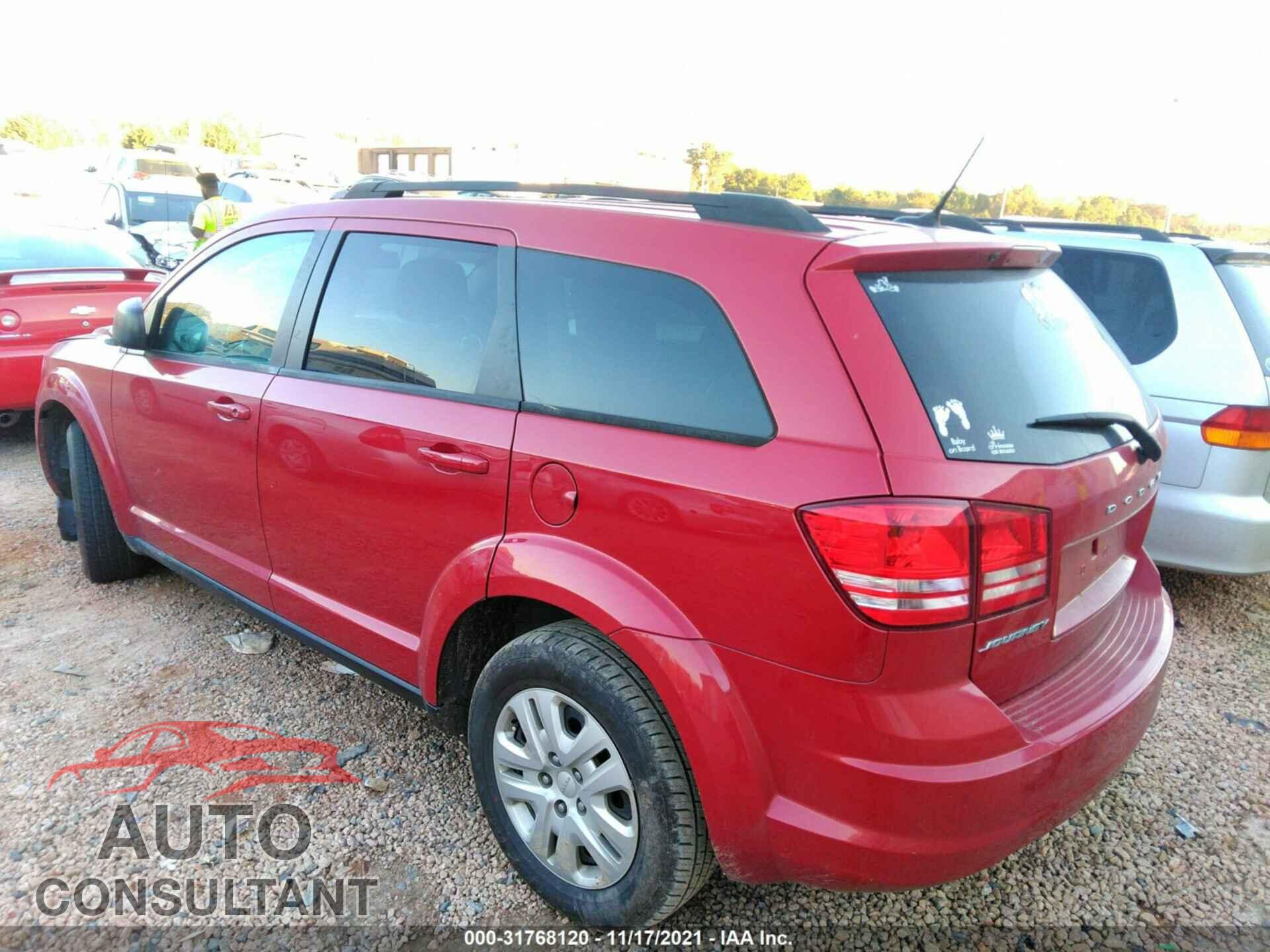 DODGE JOURNEY 2016 - 3C4PDCAB8GT120338