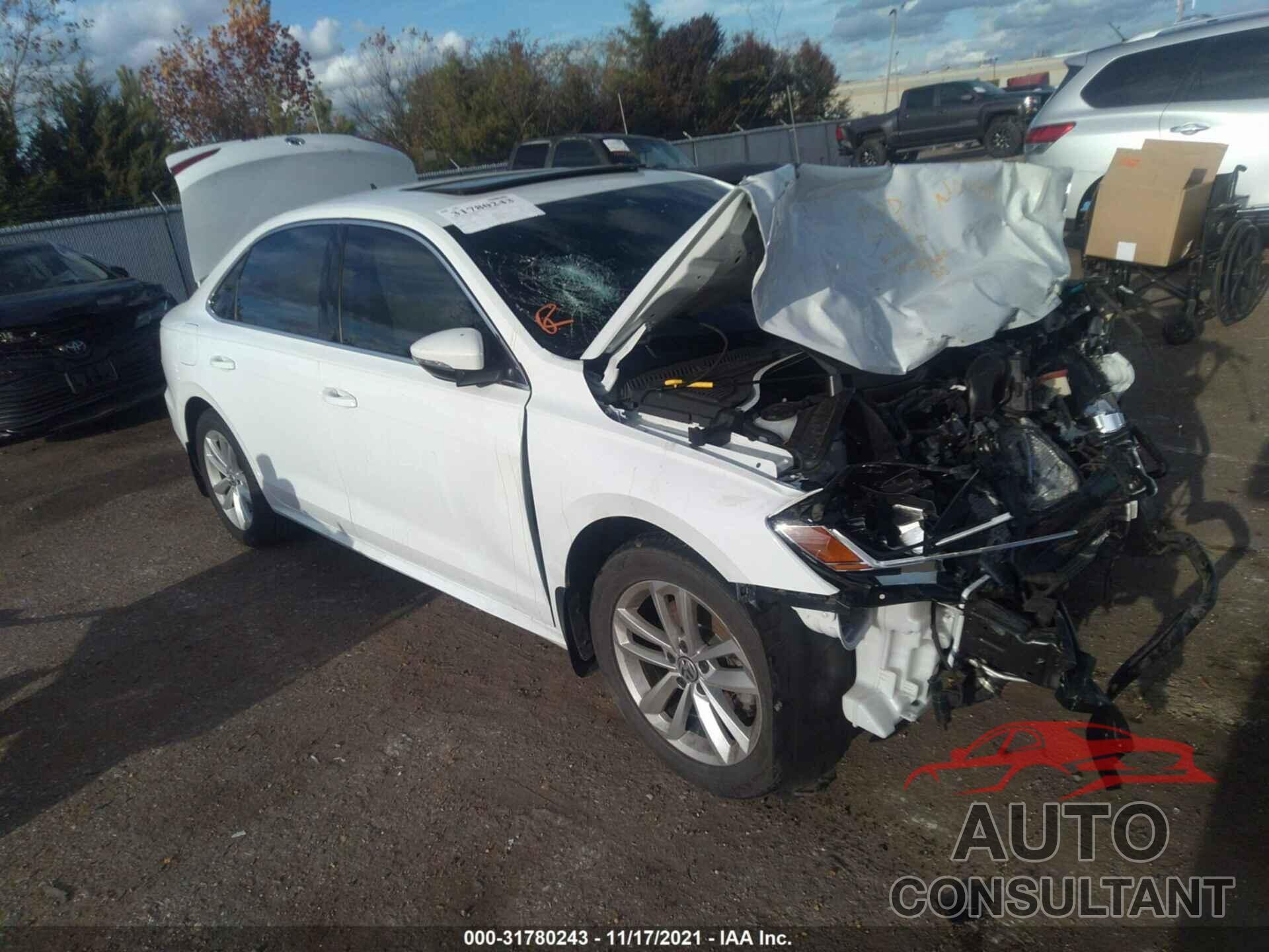 VOLKSWAGEN PASSAT 2020 - 1VWWA7A34LC018400