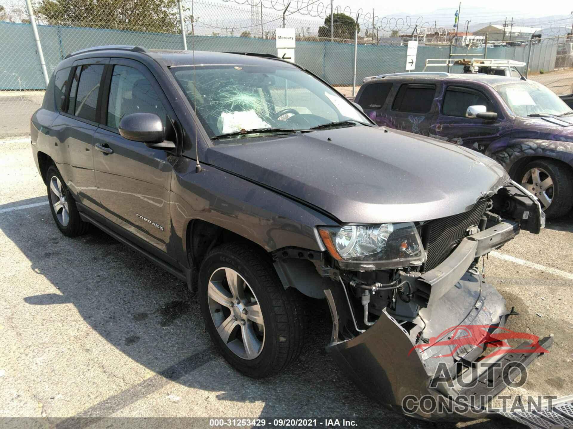 JEEP COMPASS 2016 - 1C4NJCEA5GD801192