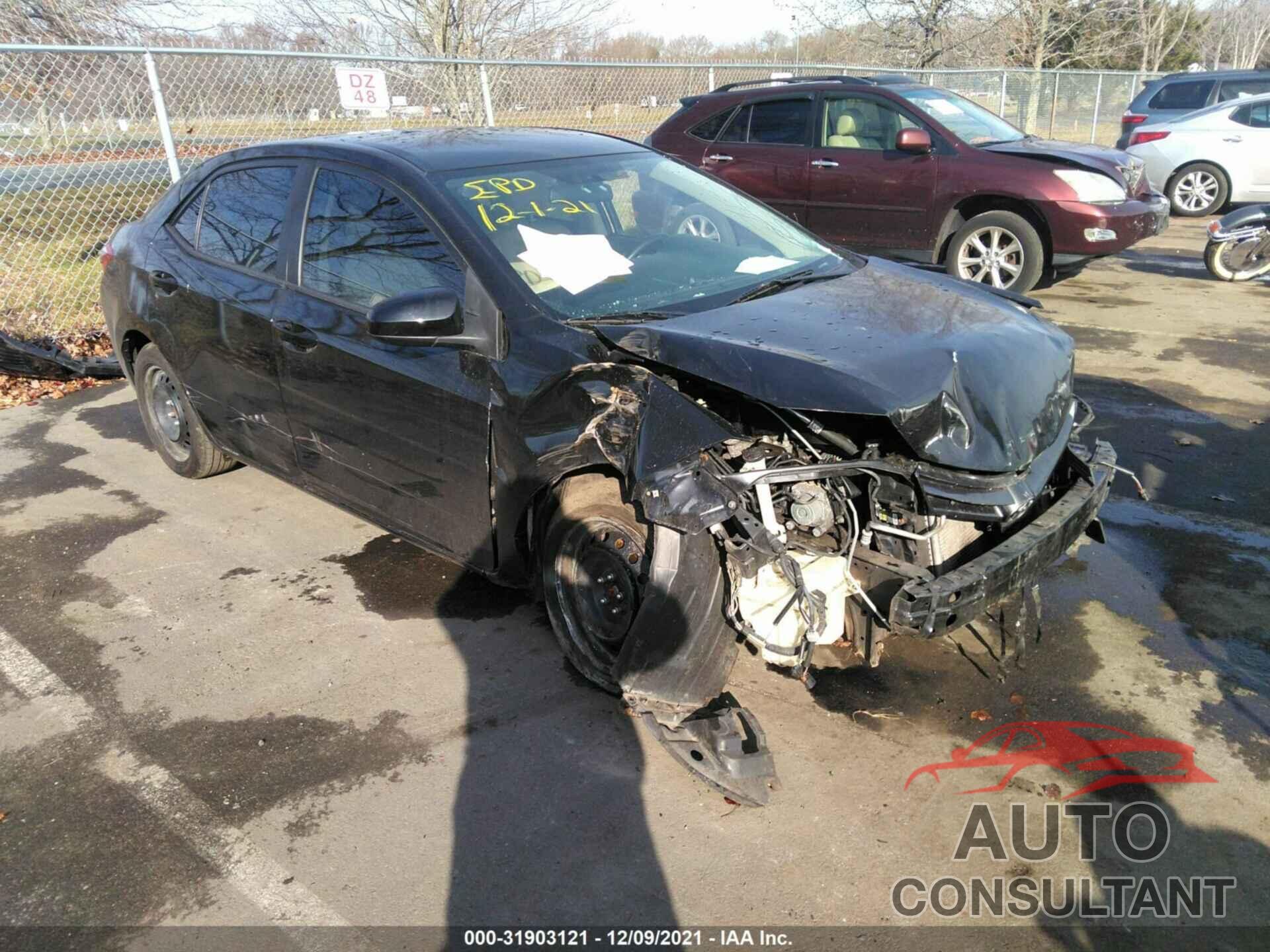 TOYOTA COROLLA 2016 - 2T1BURHEXGC482431