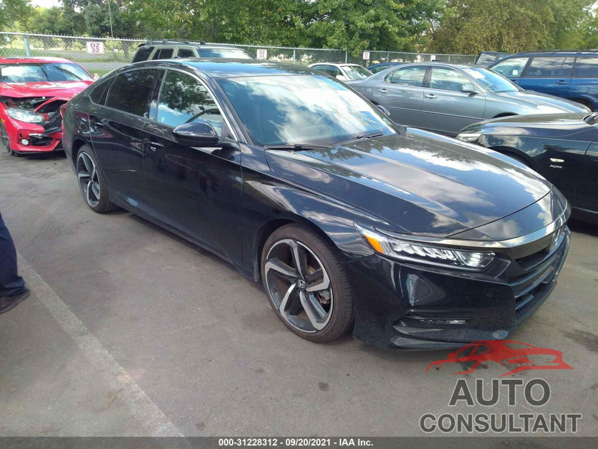 HONDA ACCORD SEDAN 2019 - 1HGCV1F37KA177388