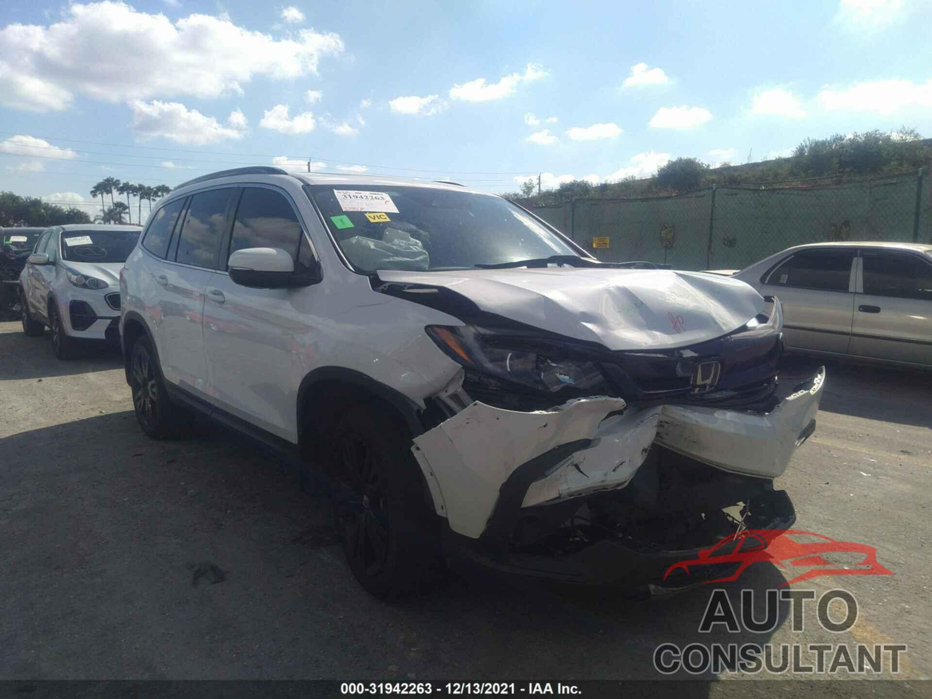 HONDA PILOT 2021 - 5FNYF5H28MB003935