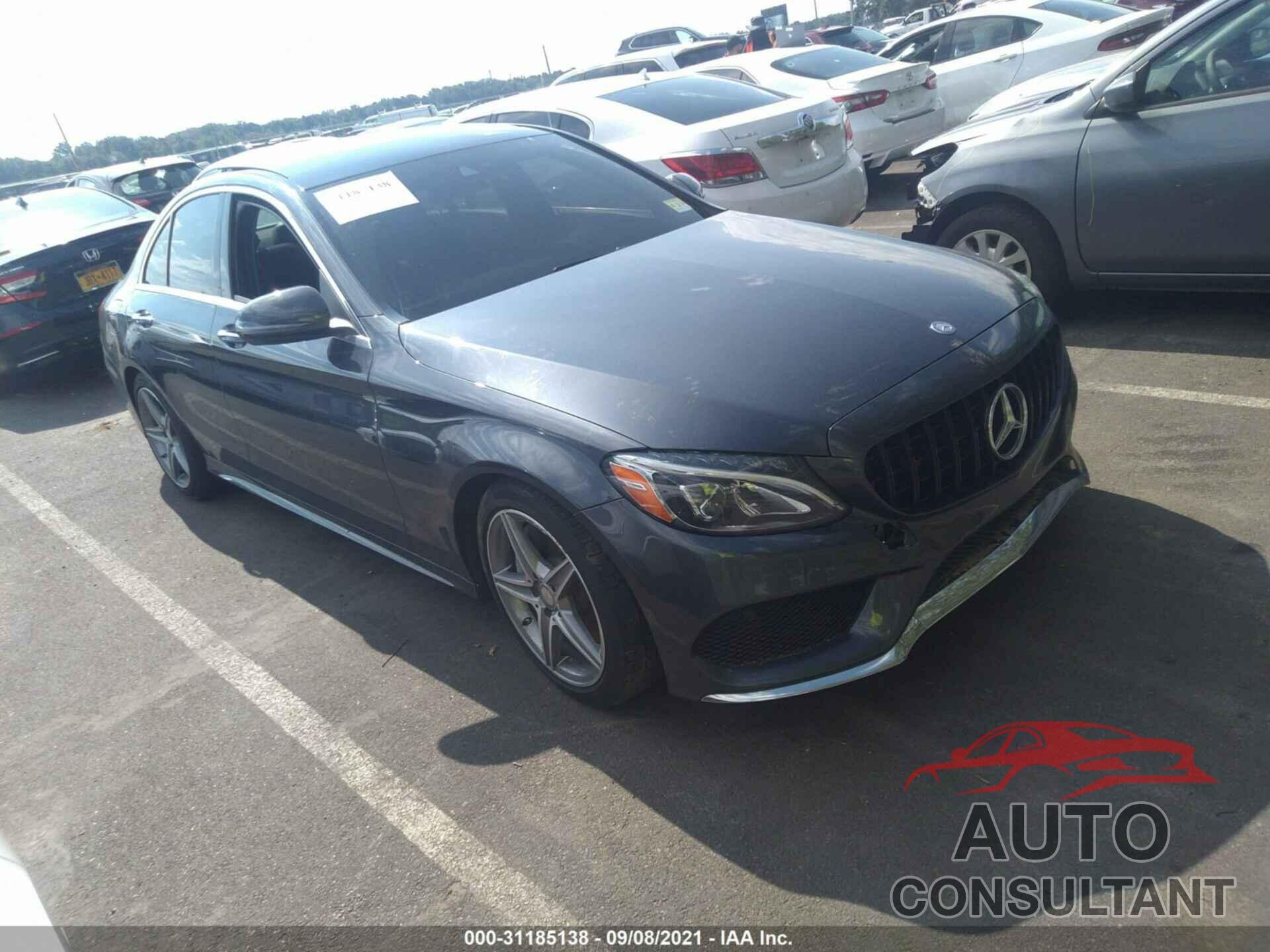 MERCEDES-BENZ C-CLASS 2016 - WDDWF4KB4GR148209