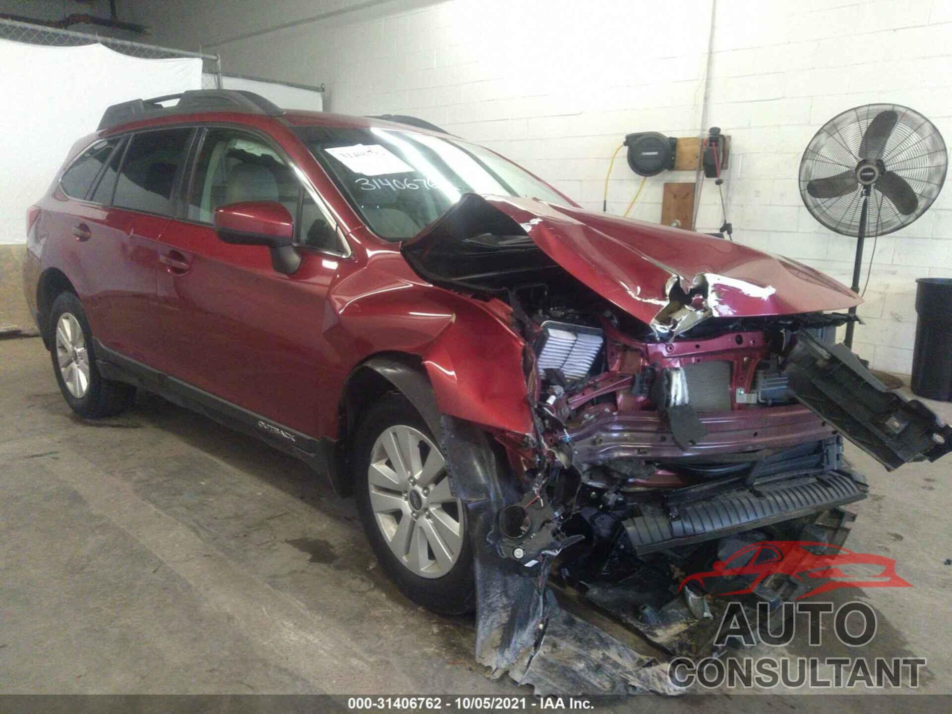 SUBARU OUTBACK 2018 - 4S4BSACC5J3224164