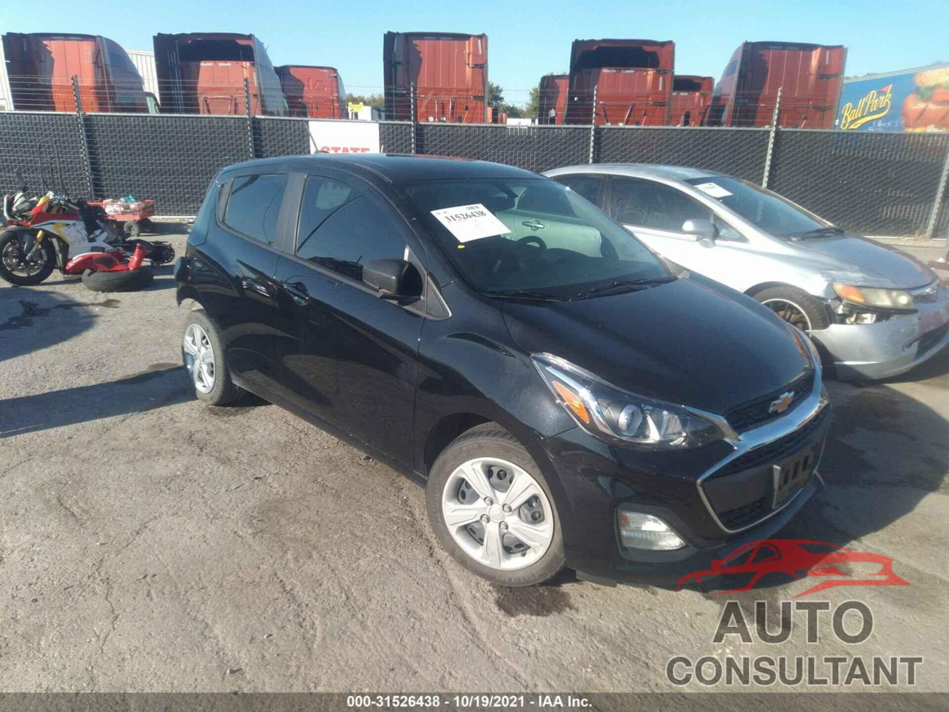 CHEVROLET SPARK 2020 - KL8CB6SA3LC402638