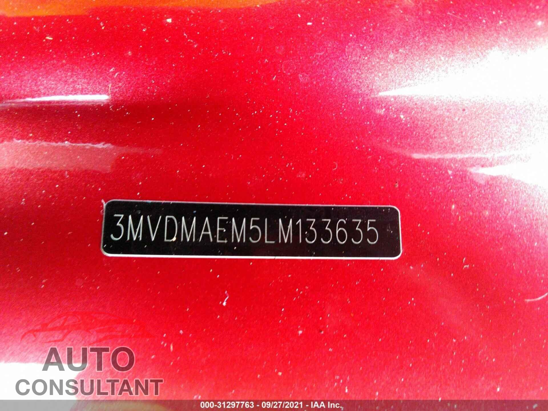 MAZDA CX-30 2020 - 3MVDMAEM5LM133635