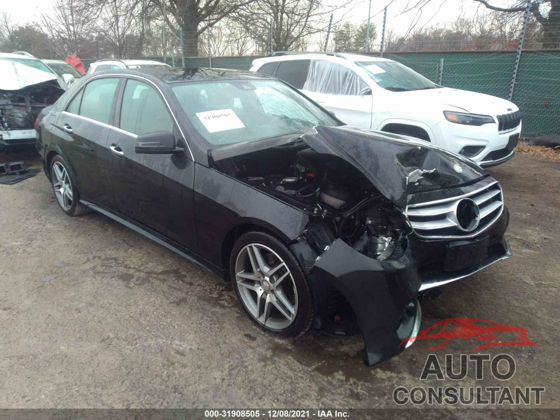MERCEDES-BENZ E-CLASS 2016 - WDDHF8JB4GB239488