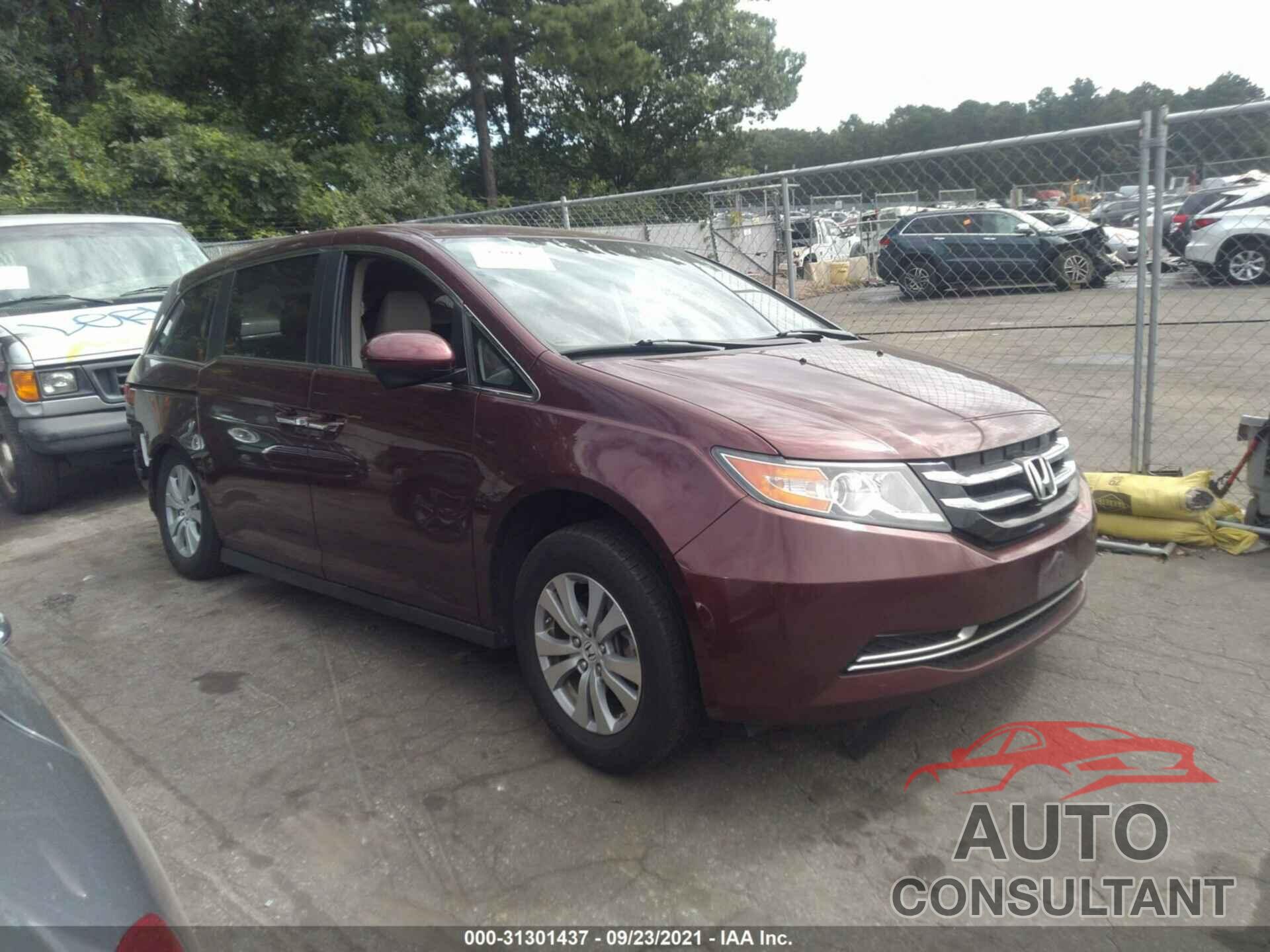 HONDA ODYSSEY 2017 - 5FNRL5H67HB023602