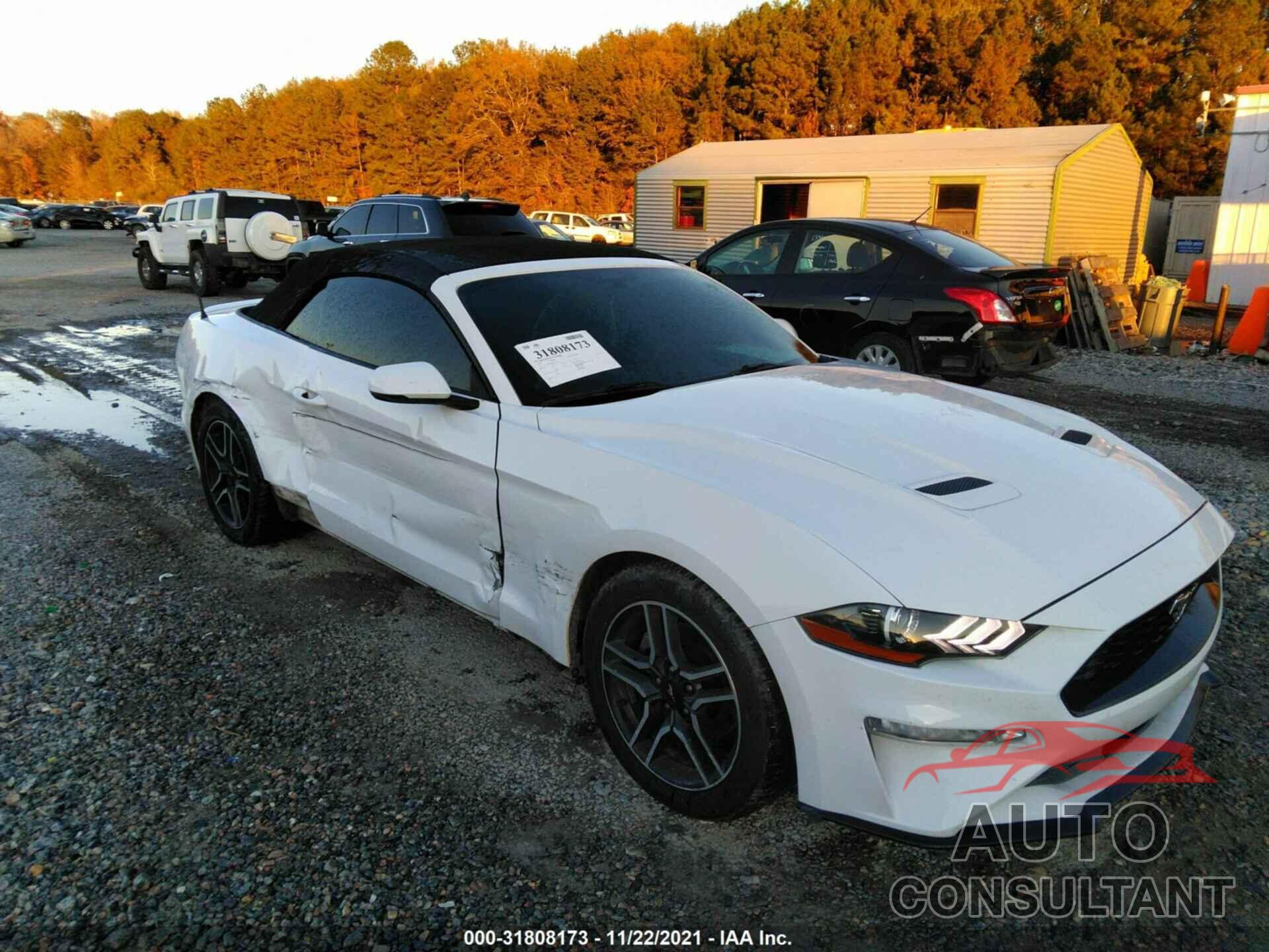 FORD MUSTANG 2018 - 1FATP8UH8J5107119