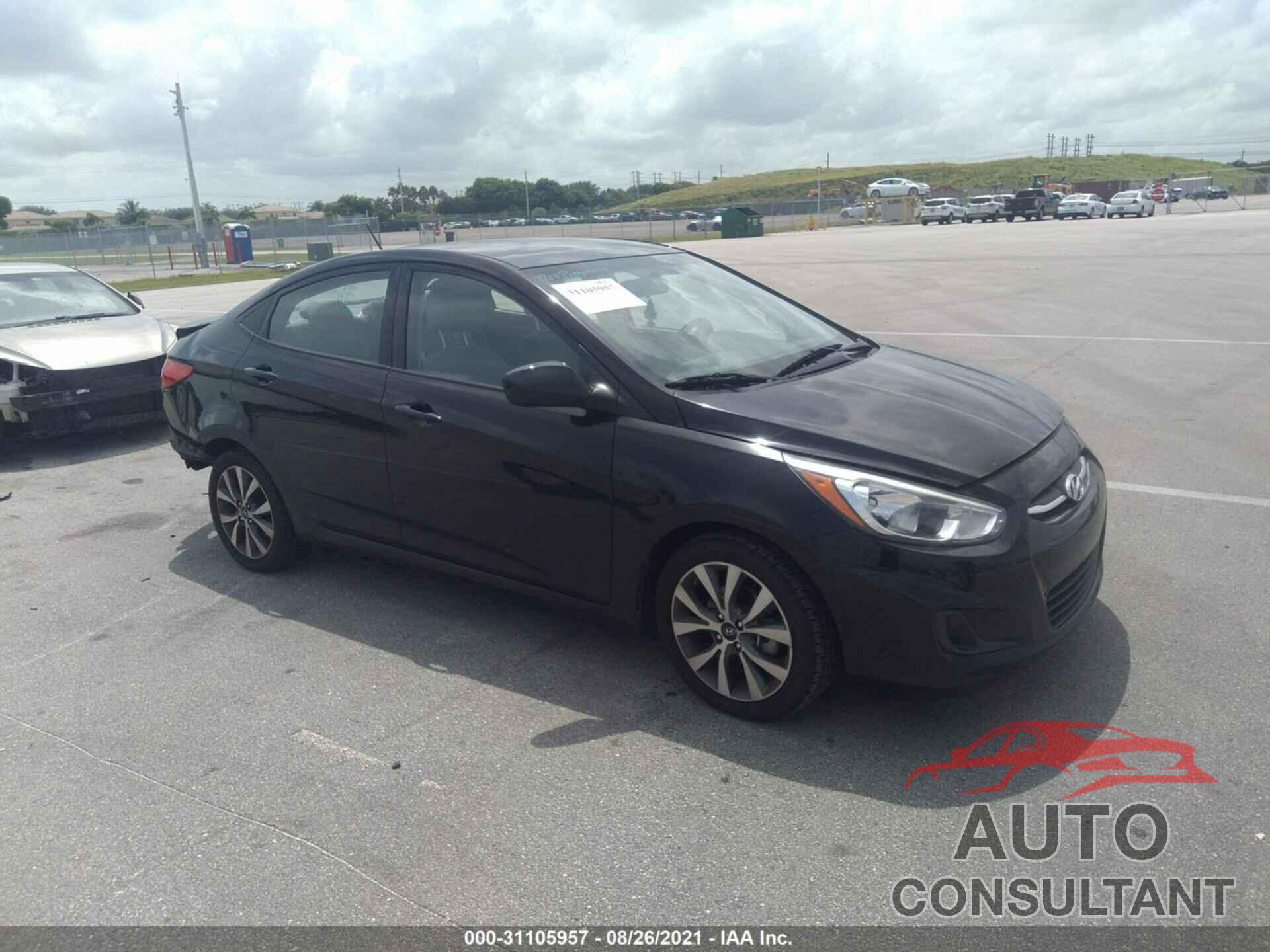 HYUNDAI ACCENT 2017 - KMHCT4AE6HU353719