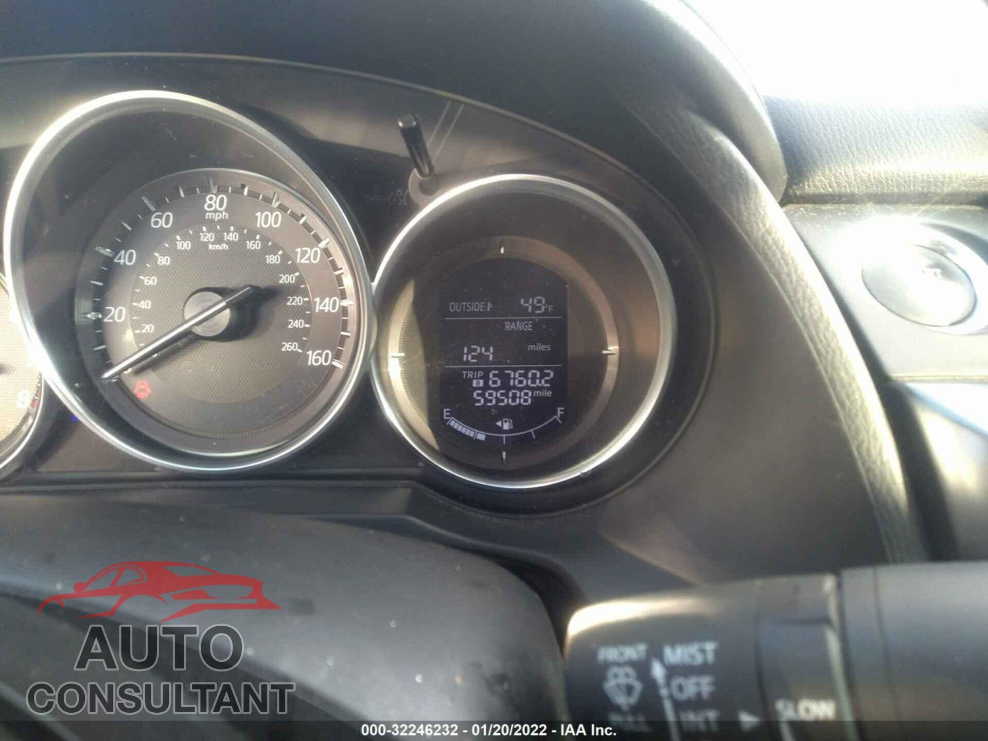 MAZDA MAZDA6 2016 - JM1GJ1U55G1475722