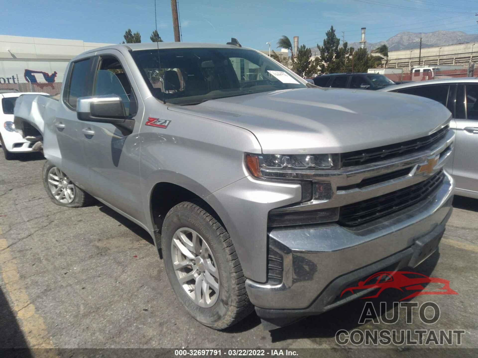 CHEVROLET SILVERADO 1500 2019 - 1GCRYDED6KZ281352