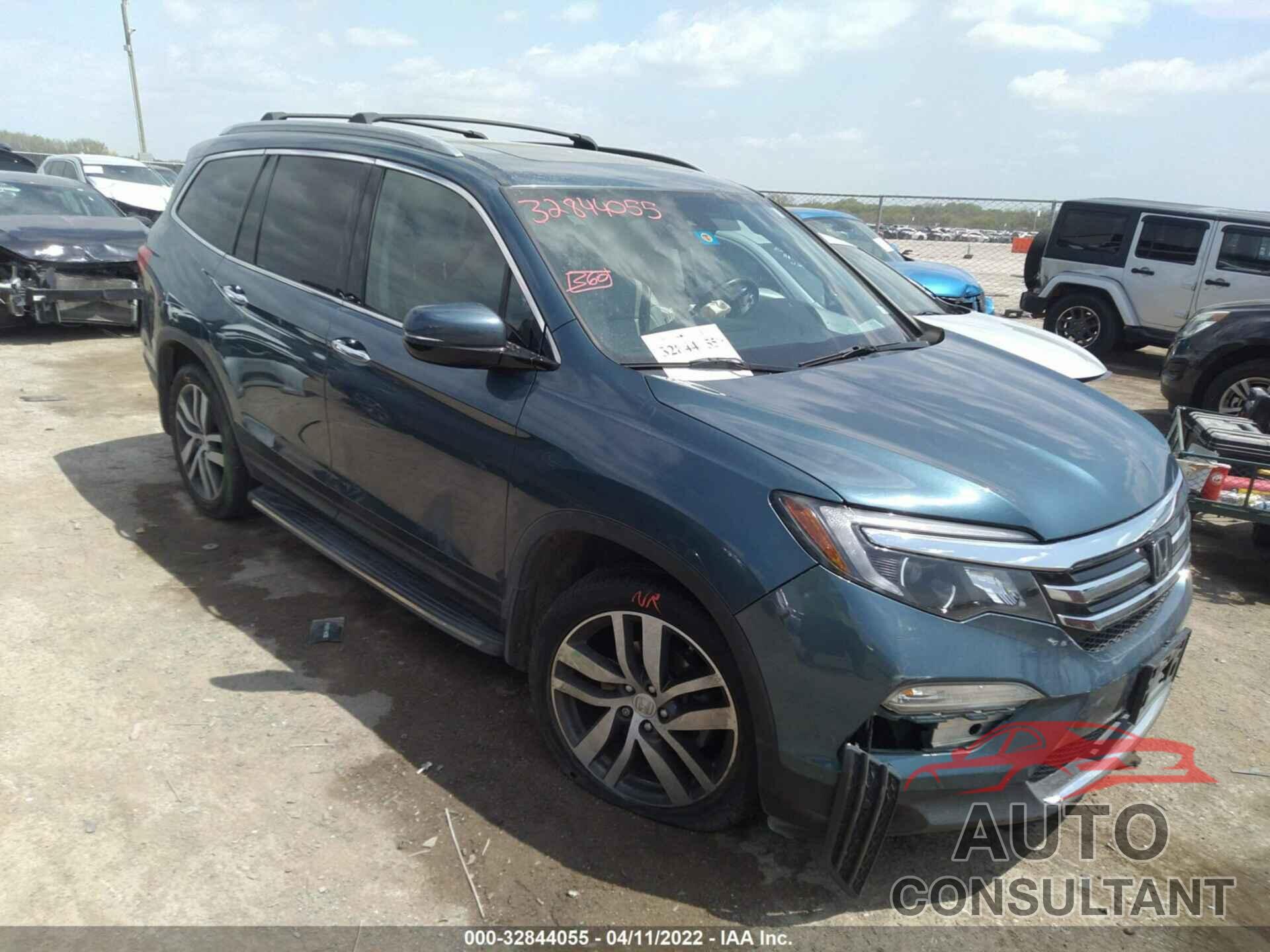 HONDA PILOT 2016 - 5FNYF6H02GB023512