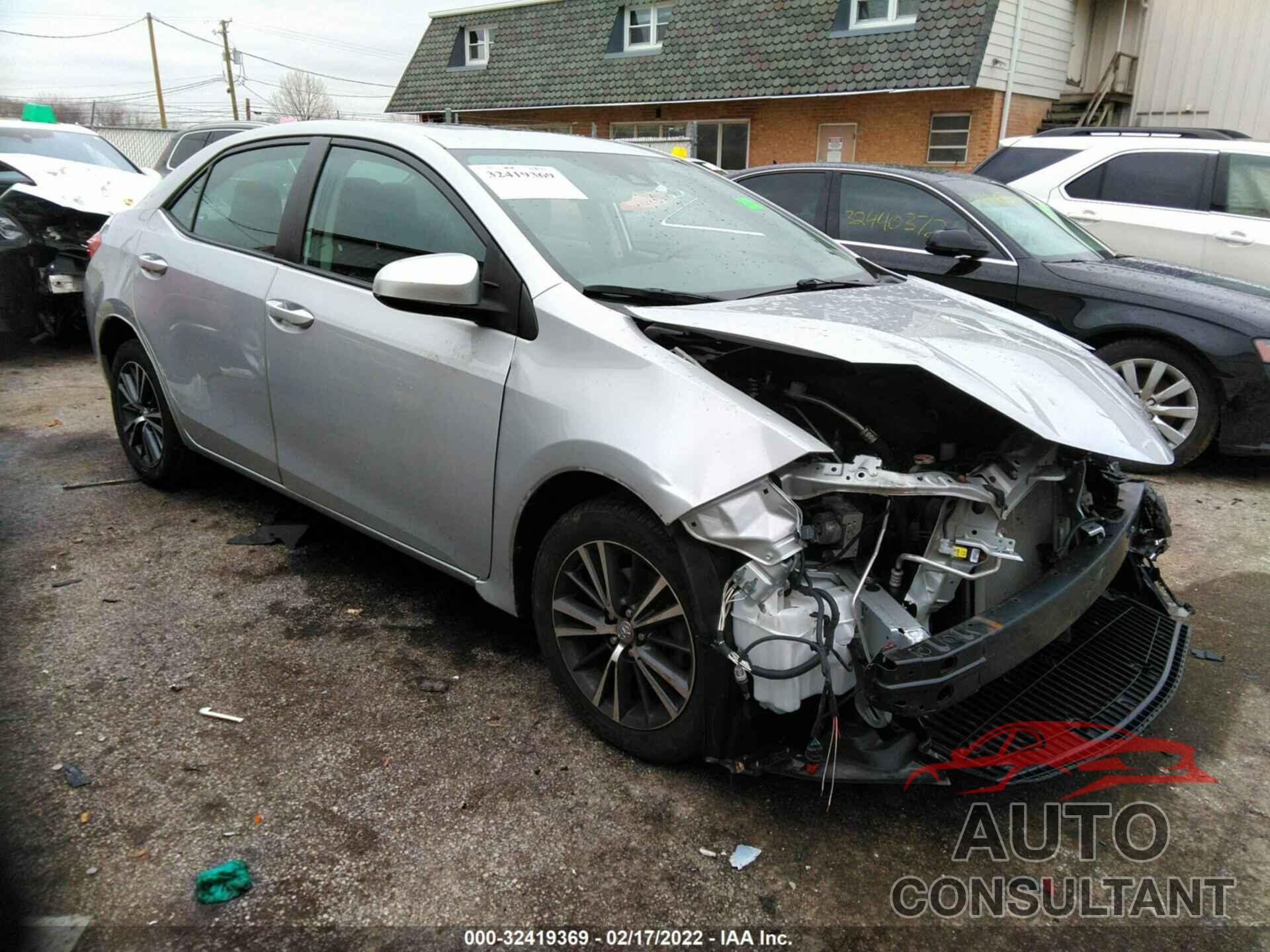 TOYOTA COROLLA 2017 - 2T1BURHE2HC884638