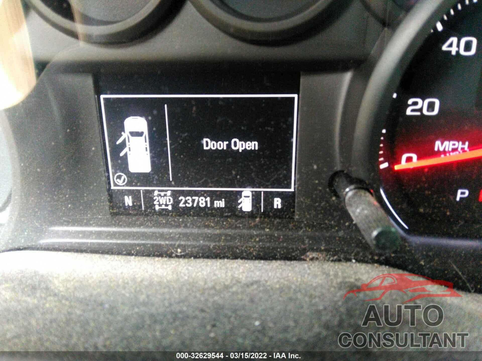 CHEVROLET SILVERADO 1500 2020 - 1GCUYBEF0LZ144831