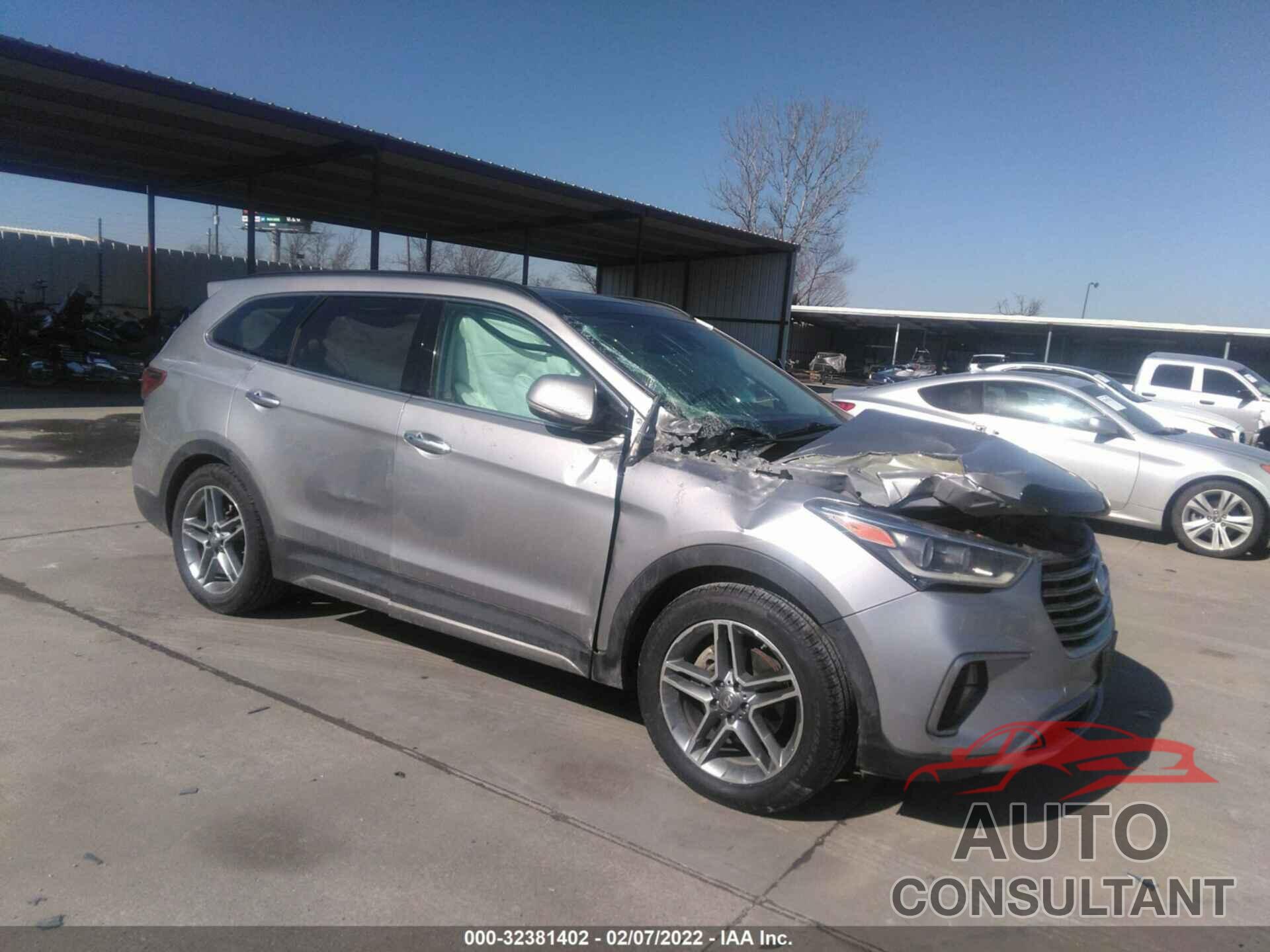 HYUNDAI SANTA FE 2018 - KM8SR4HF0JU259382