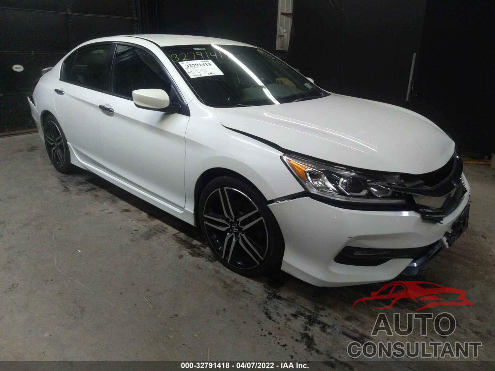 HONDA ACCORD SEDAN 2016 - 1HGCR2F56GA232934