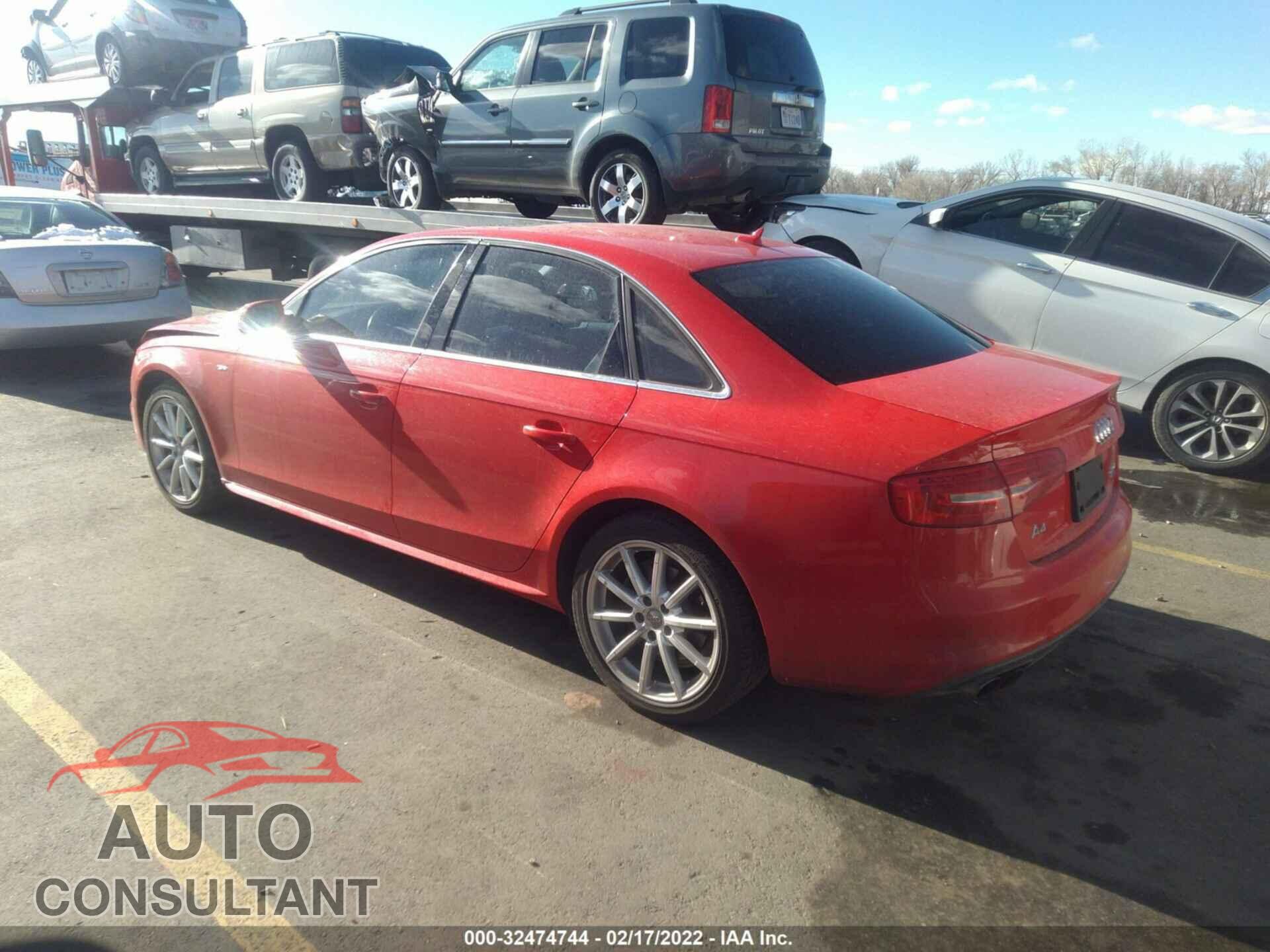 AUDI A4 2016 - WAUBFAFL8GN016357