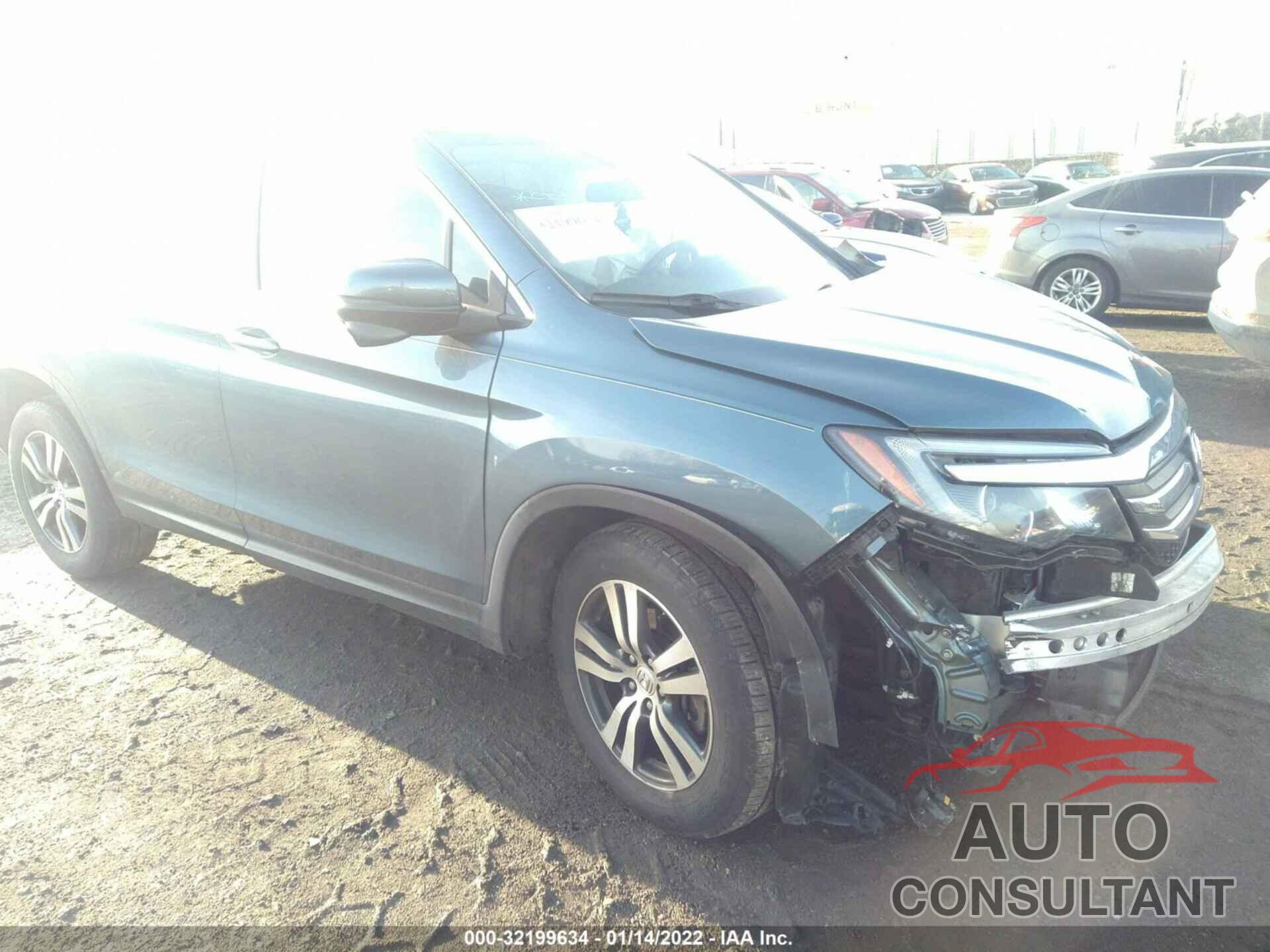 HONDA PILOT 2016 - 5FNYF6H33GB048106