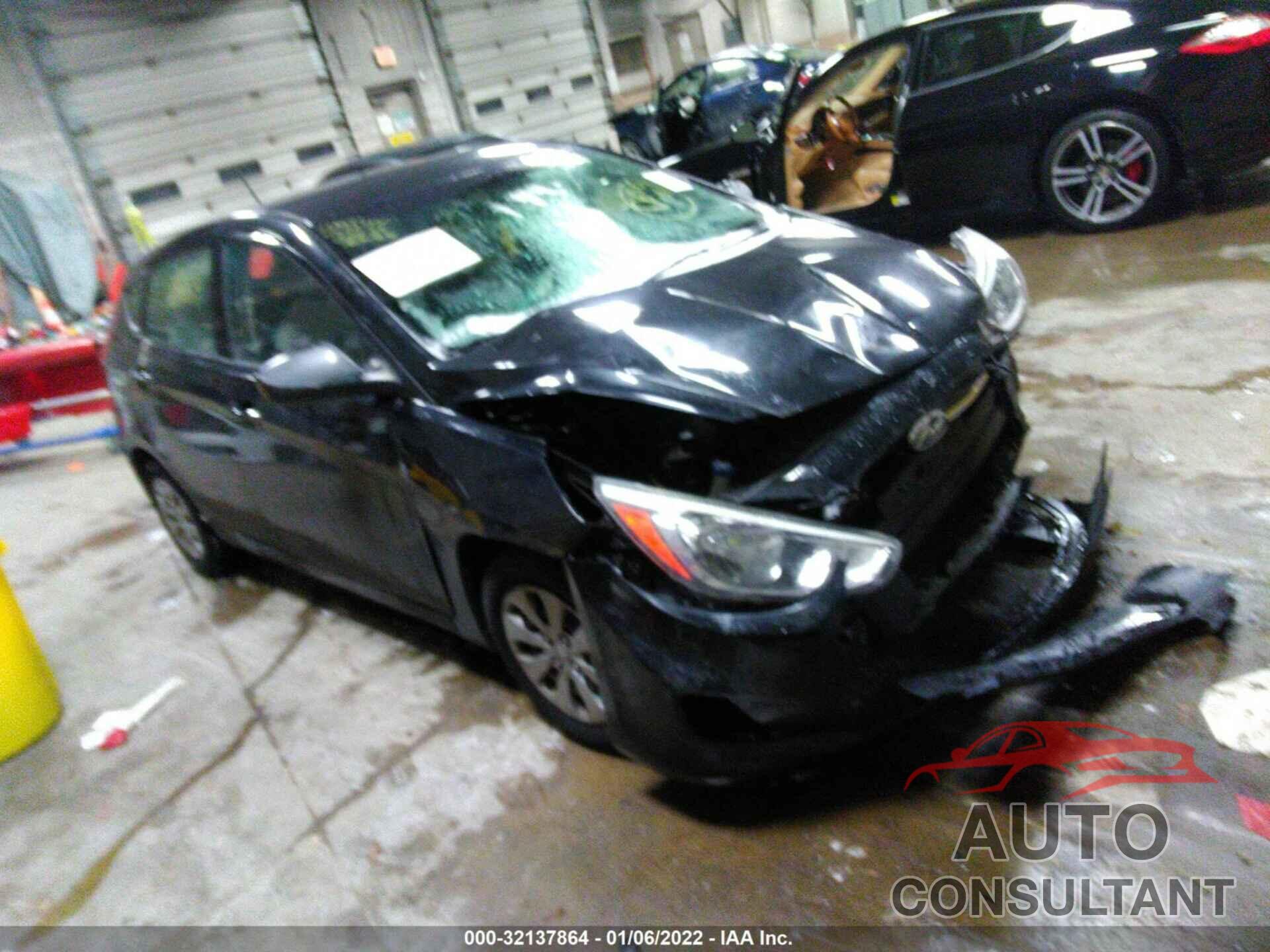 HYUNDAI ACCENT 2017 - KMHCT5AE4HU301172