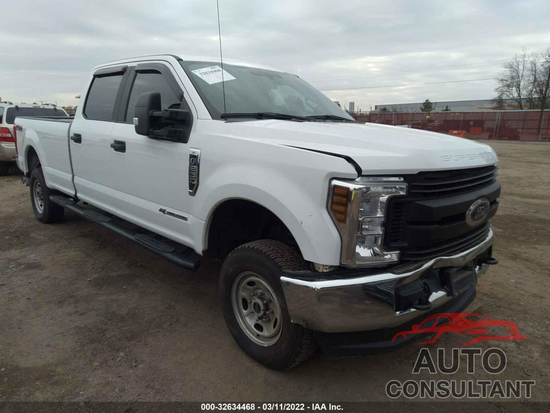 FORD SUPER DUTY F-250 SRW 2019 - 1FT7W2BT3KED68629