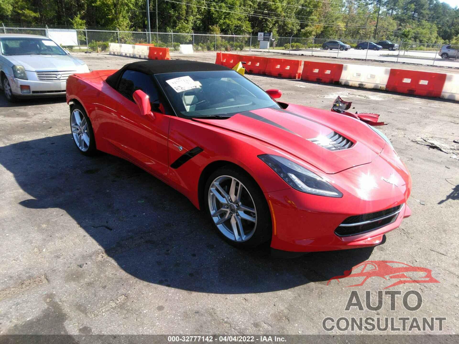 CHEVROLET CORVETTE 2018 - 1G1YB3D77J5101054