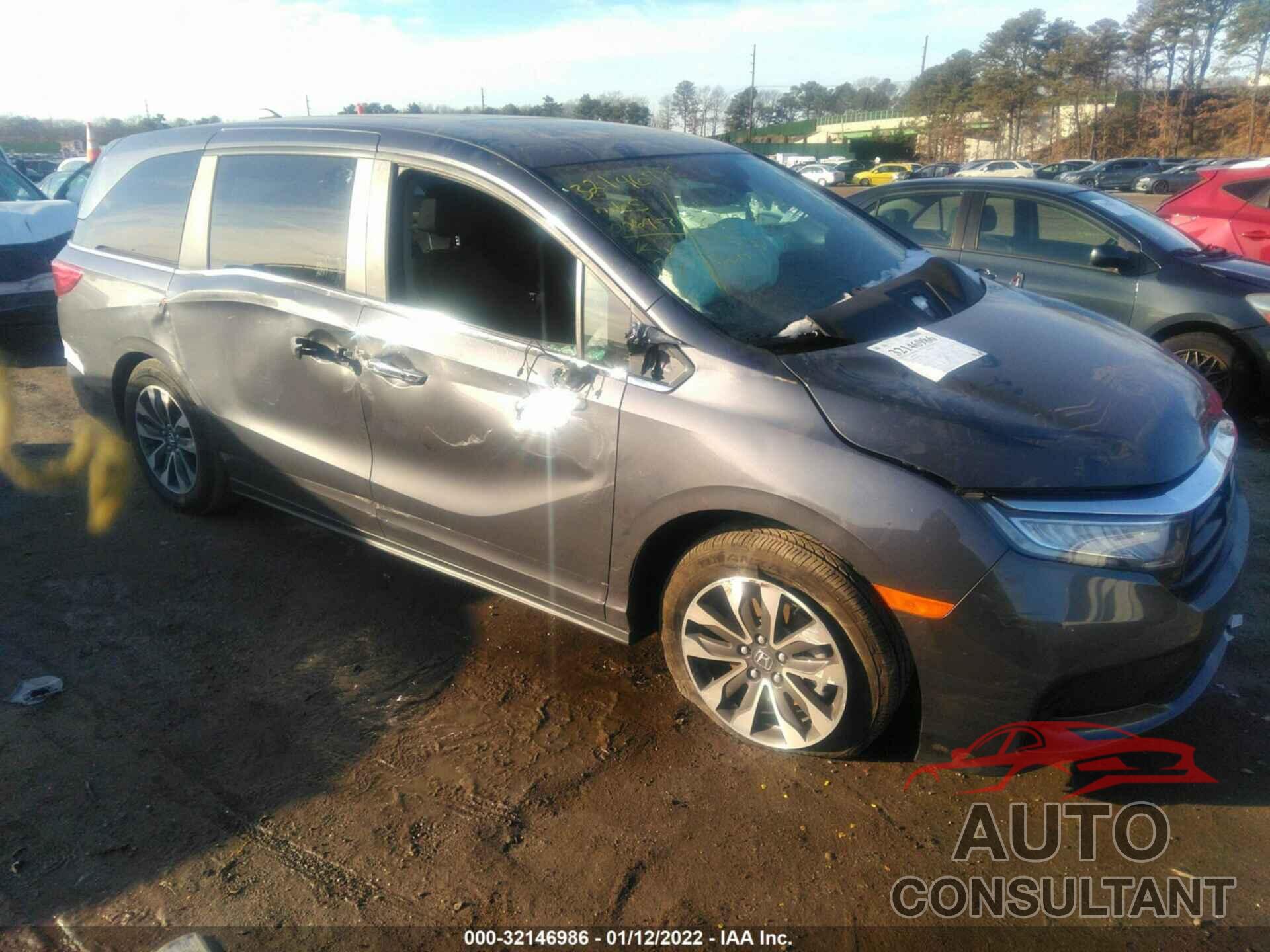 HONDA ODYSSEY 2022 - 5FNRL6H76NB038229