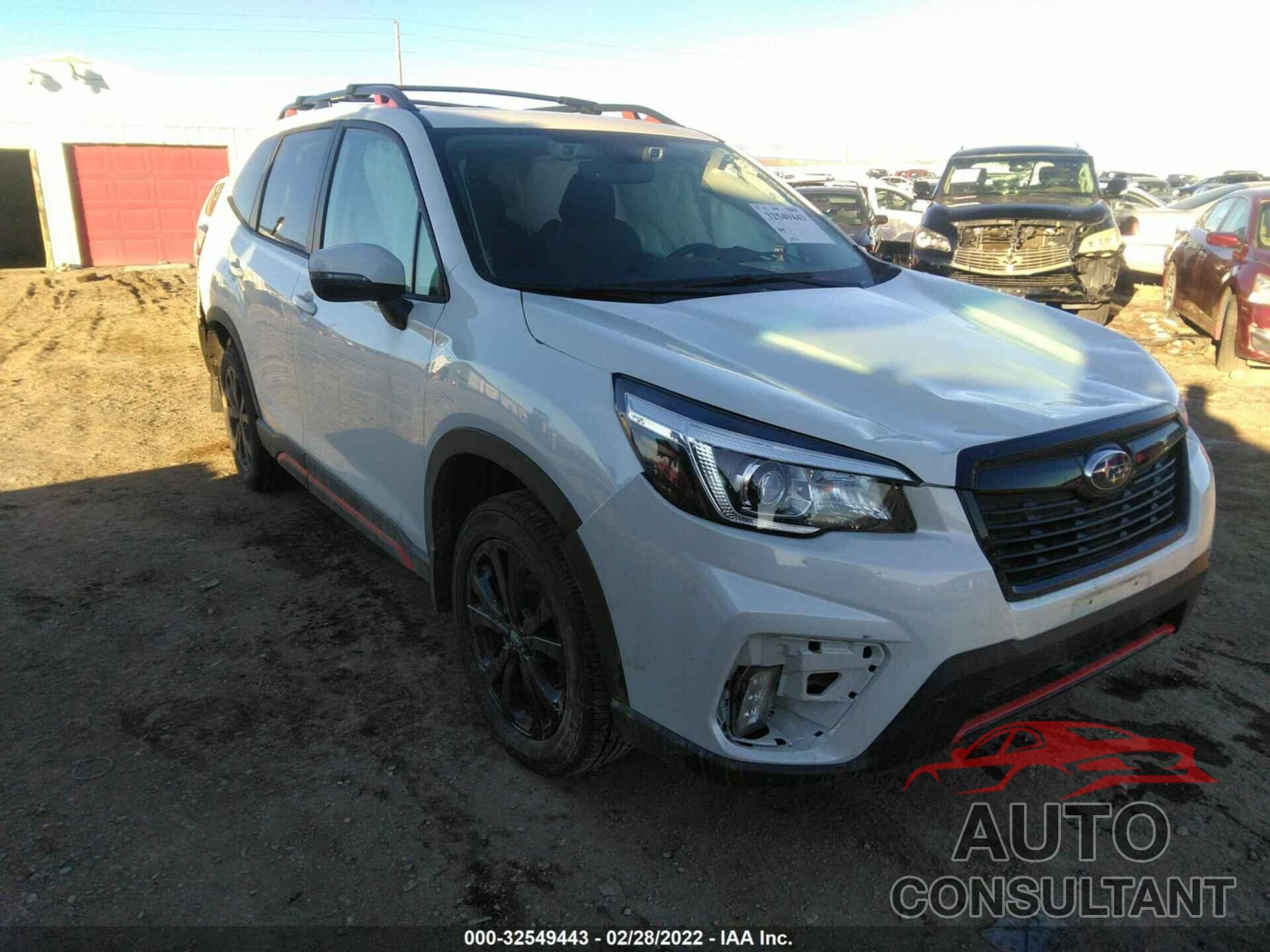 SUBARU FORESTER 2019 - JF2SKAKC2KH547535