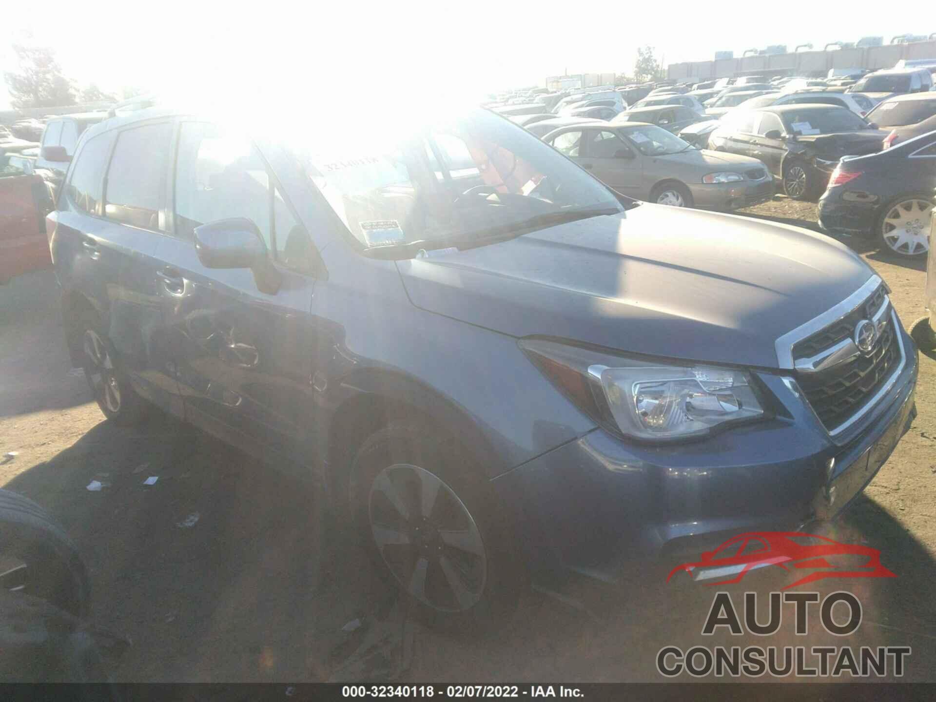 SUBARU FORESTER 2018 - JF2SJAEC7JH541887