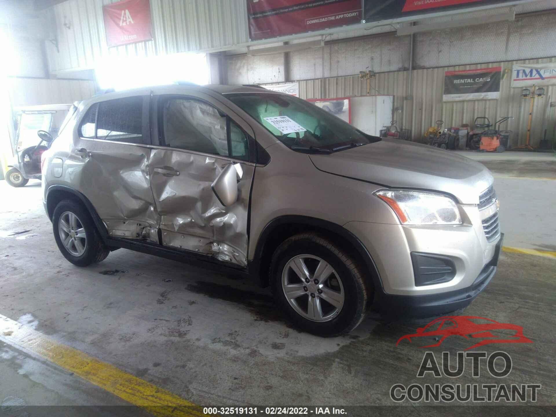 CHEVROLET TRAX 2016 - 3GNCJLSB0GL280856