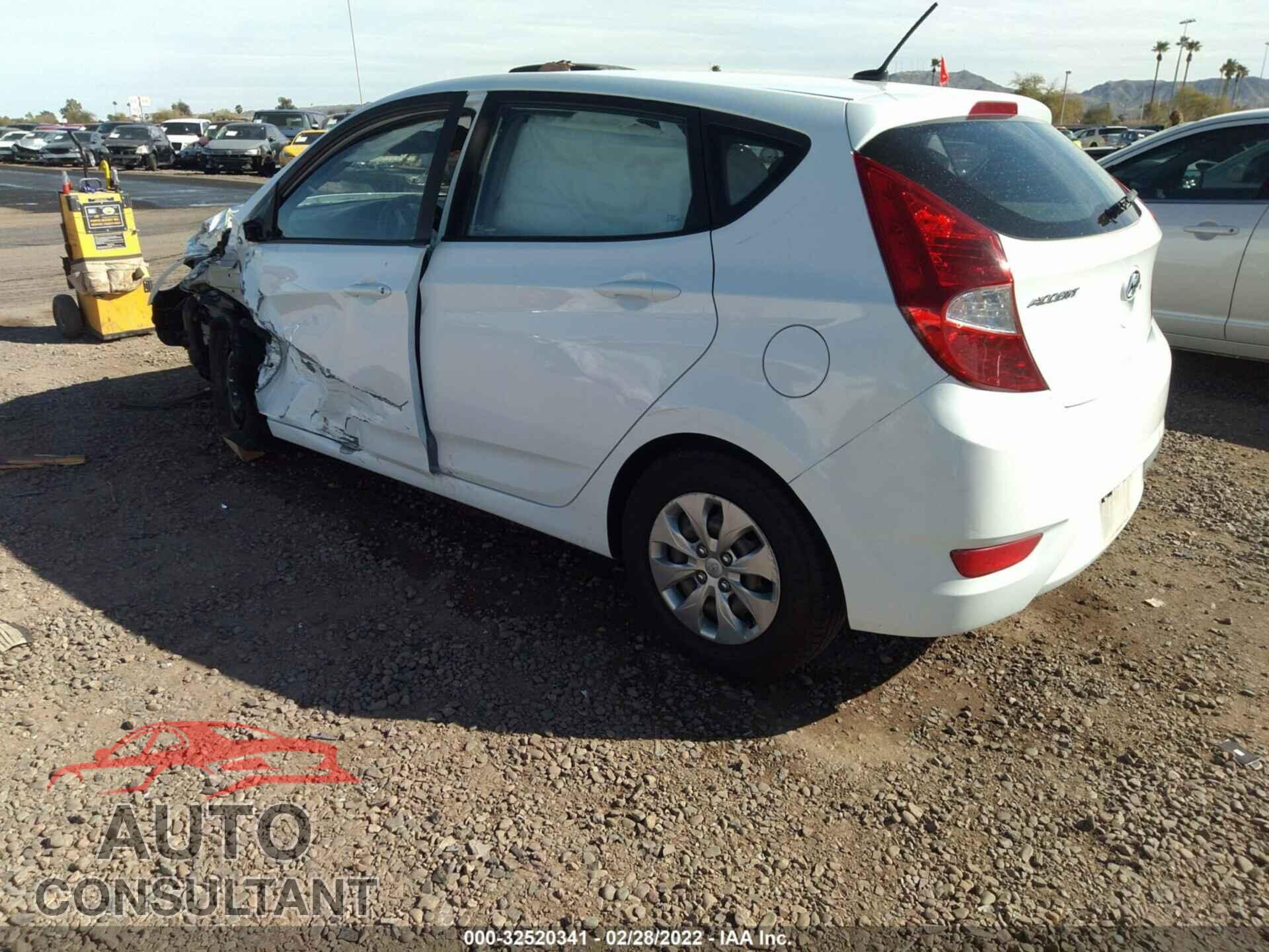 HYUNDAI ACCENT 2017 - KMHCT5AE3HU325575