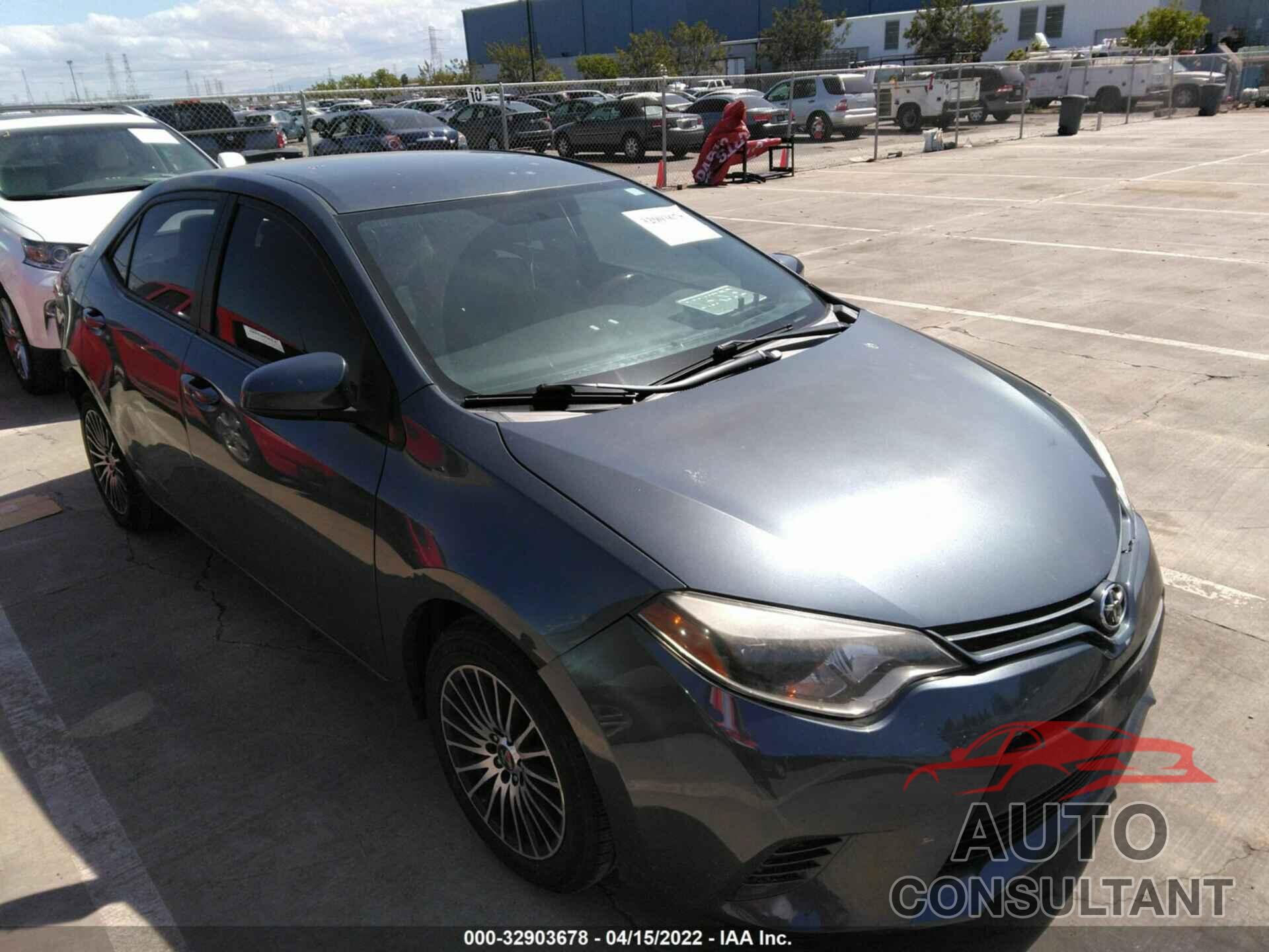 TOYOTA COROLLA 2016 - 5YFBURHE2GP467454